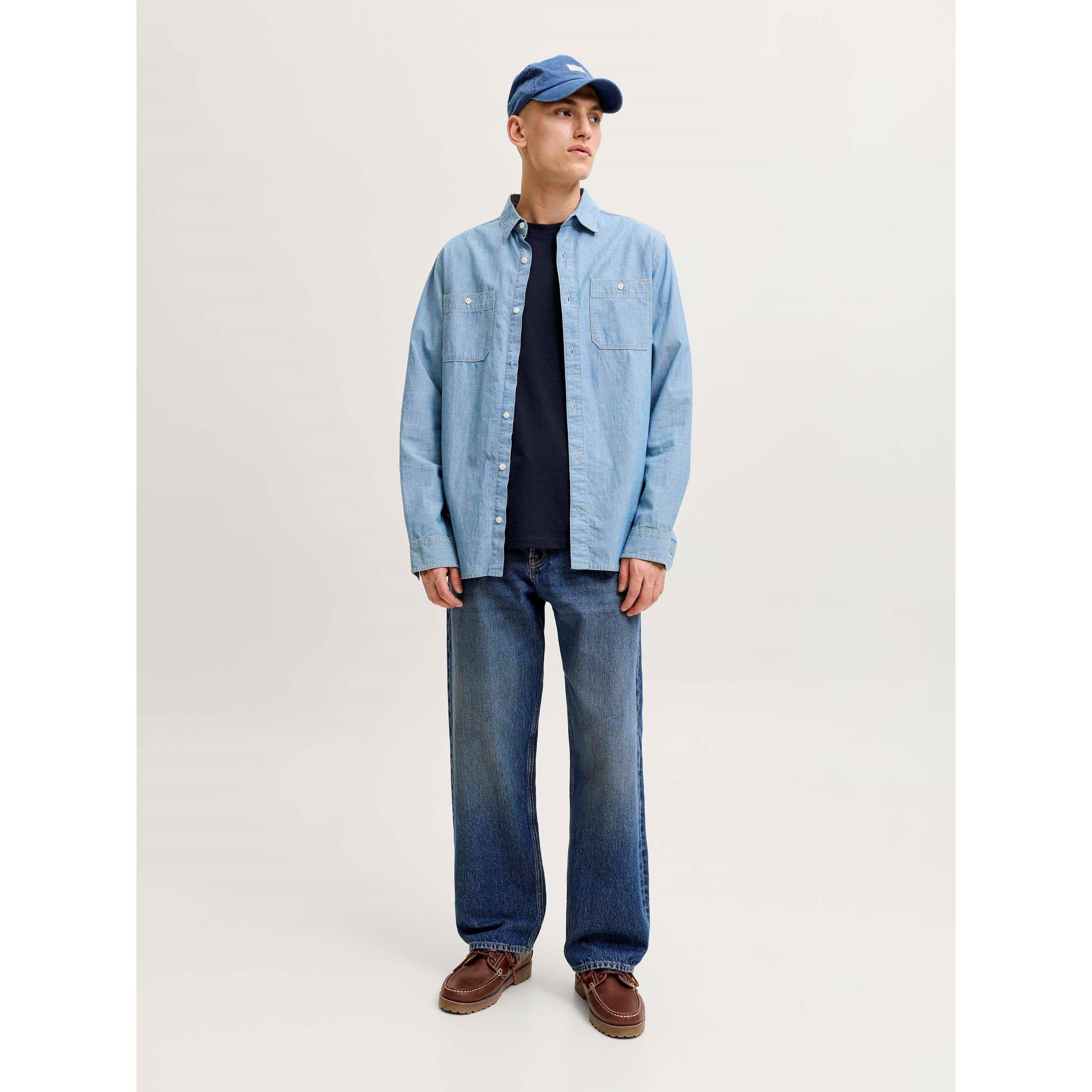 Navy Blazer - Jack and Jones - Jack Bsc T Ss O-Neck Sn63 - 8