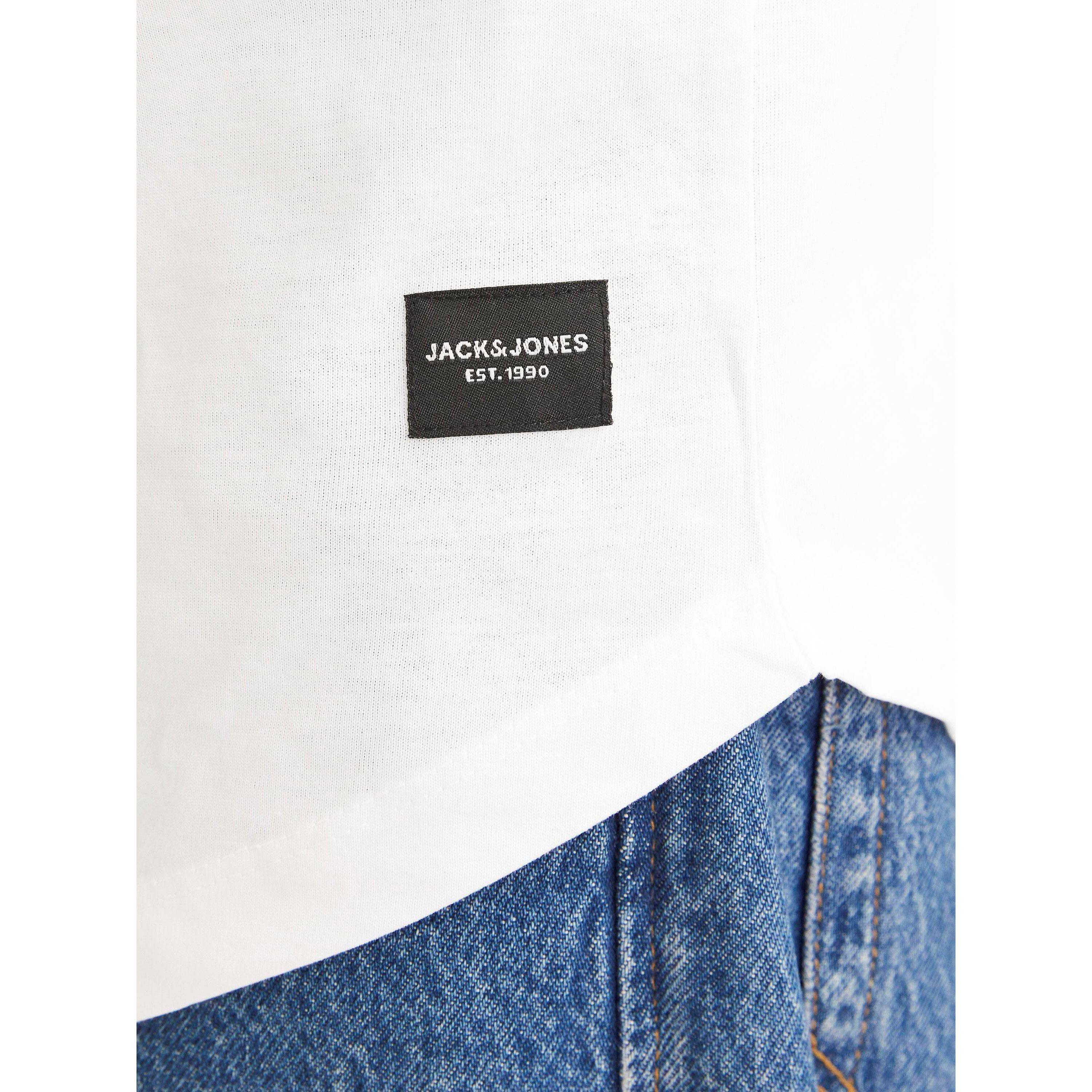 Blanco - Jack and Jones - Jack Noa Tee Ss 3Pk Sn63 - 5