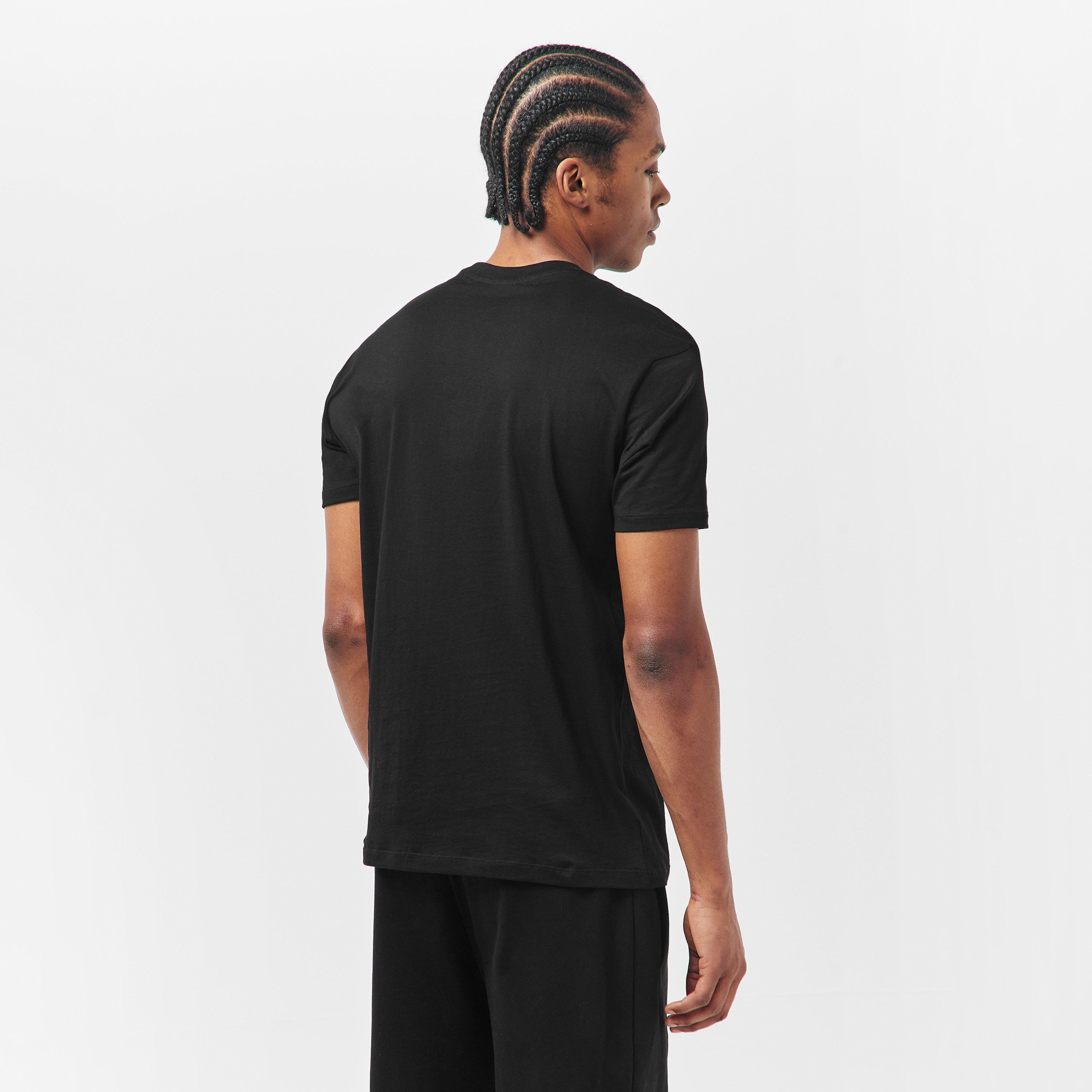 Black UC001 - Armani Exchange - AX Badge Lg Tee Sn61 - 4