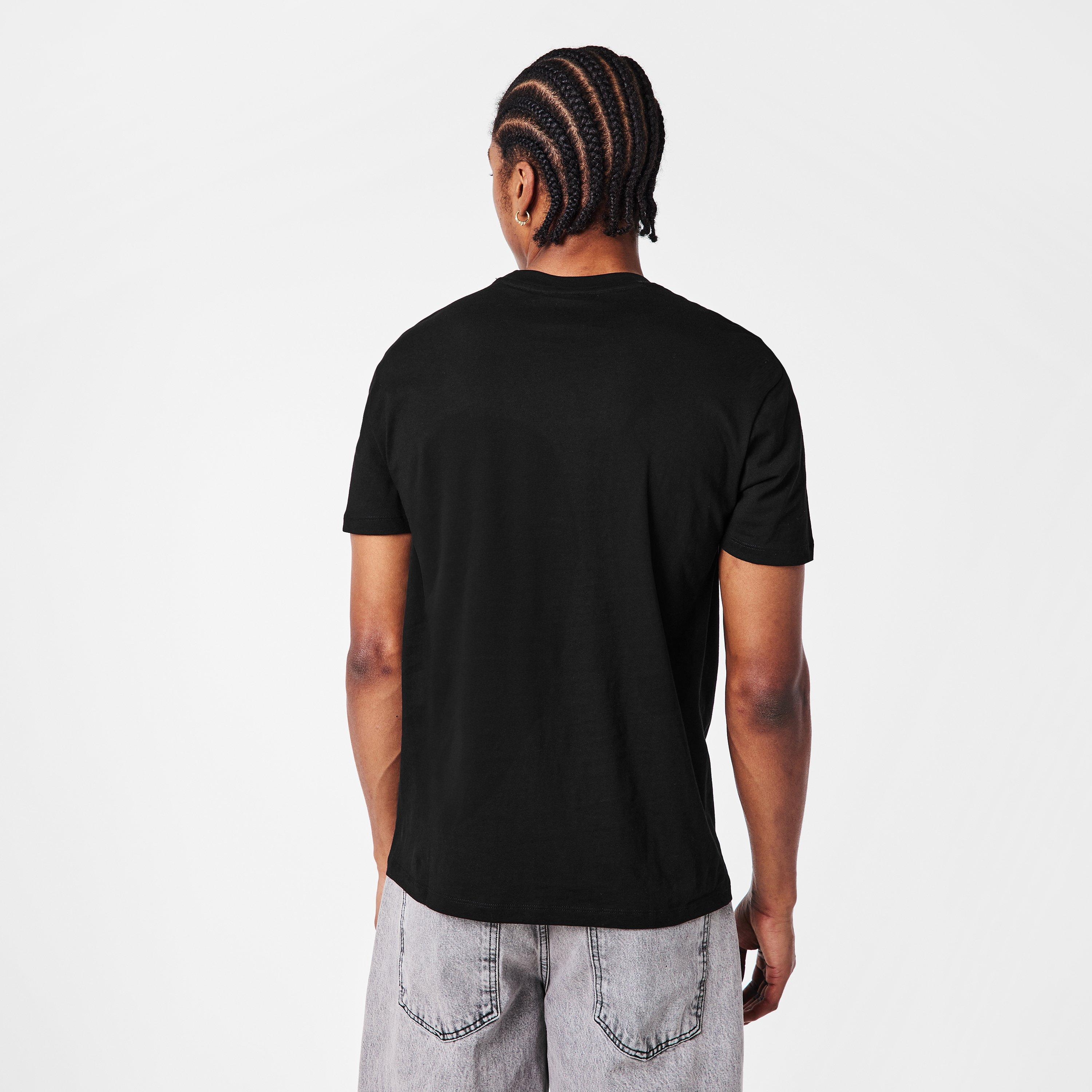 Black UC001 - Armani Exchange - AX Badge Lg Tee Sn61 - 4