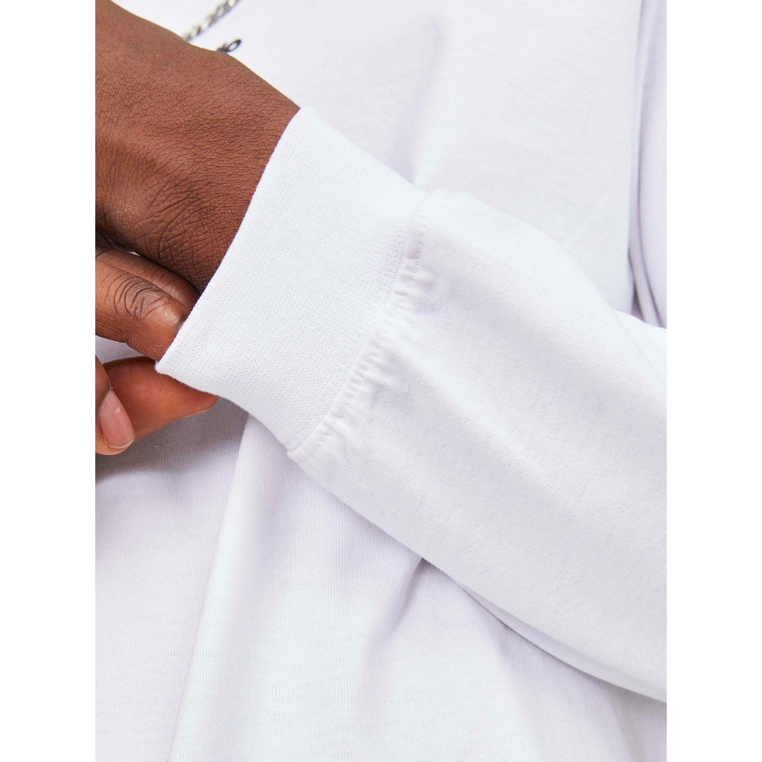 Blanc éclatant - Jack and Jones - Jack Ls T Crew Neck Sn99 - 4