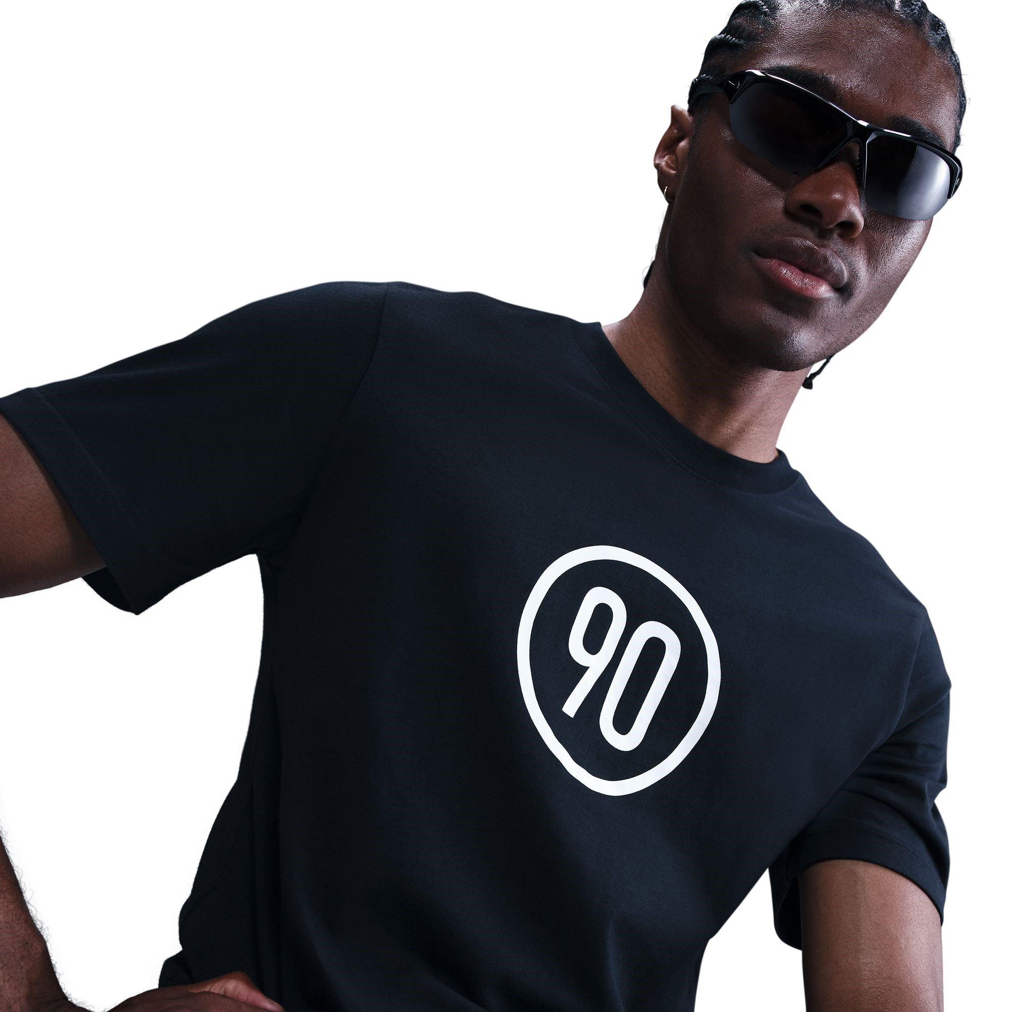 Black/White - Nike - T90 T-Shirt Mens - 5