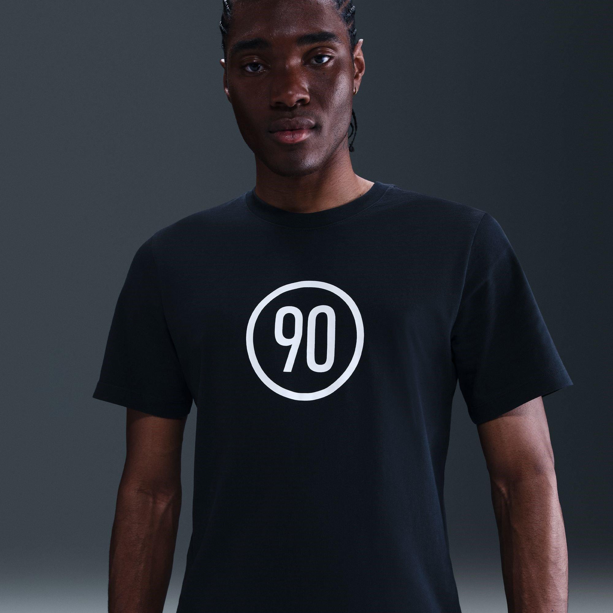 Black/White - Nike - T90 T-Shirt Mens - 6