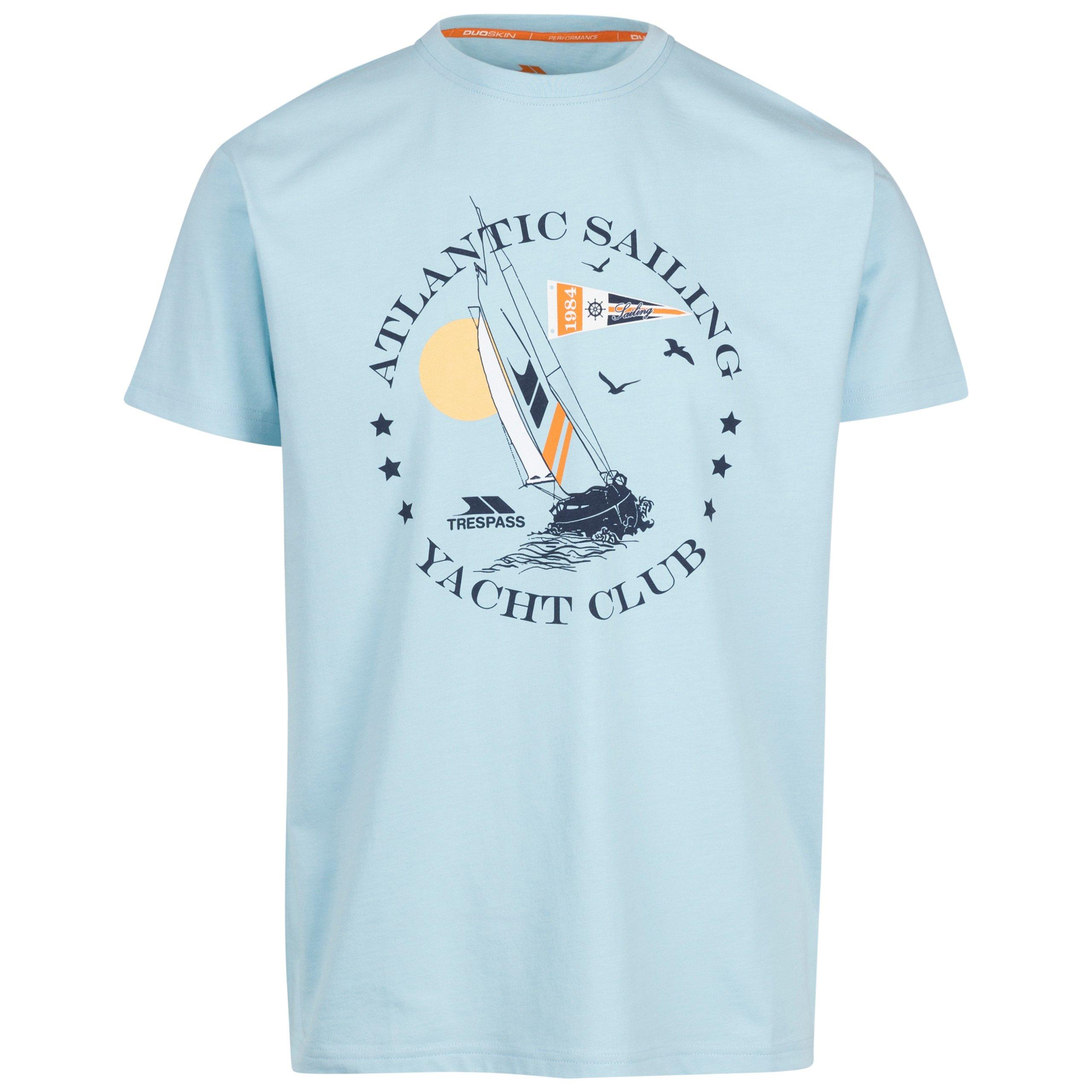 Trespass Men's Cedarf T-Shirt - Seafoam - Small