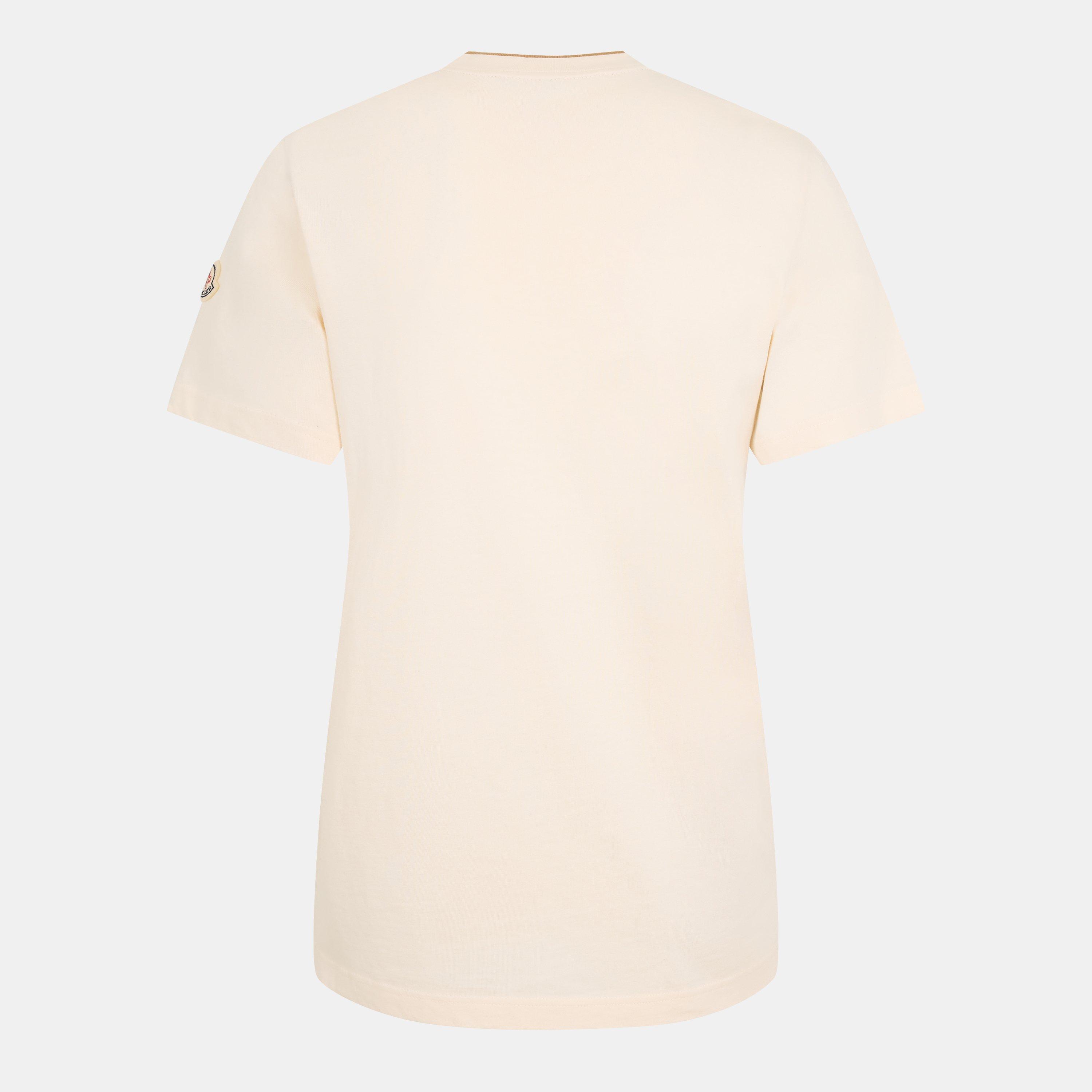 White 060 - Moncler - Moncler CC T-Shirt Sn62 - 2
