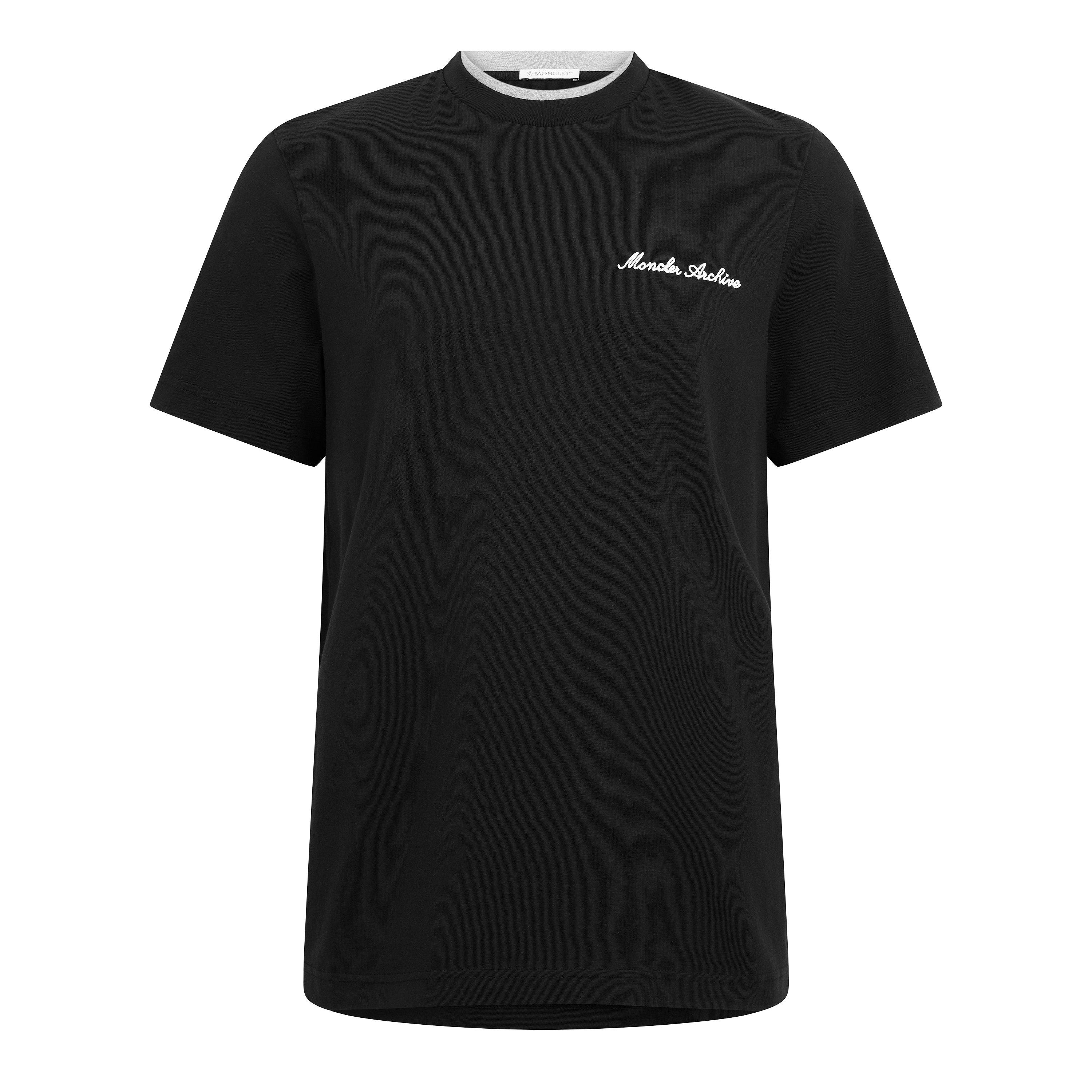 Moncler Men's CC T-Shirt - Black 999 - S