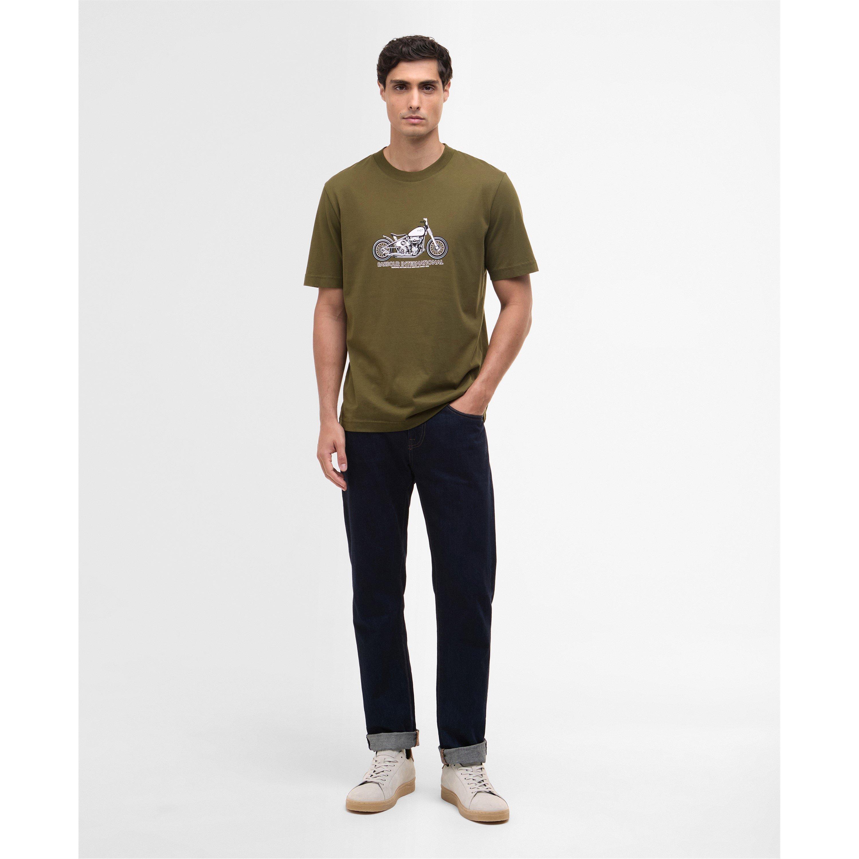 Sage SG72 - Barbour International - Mens Cheney T-Shirt - 5