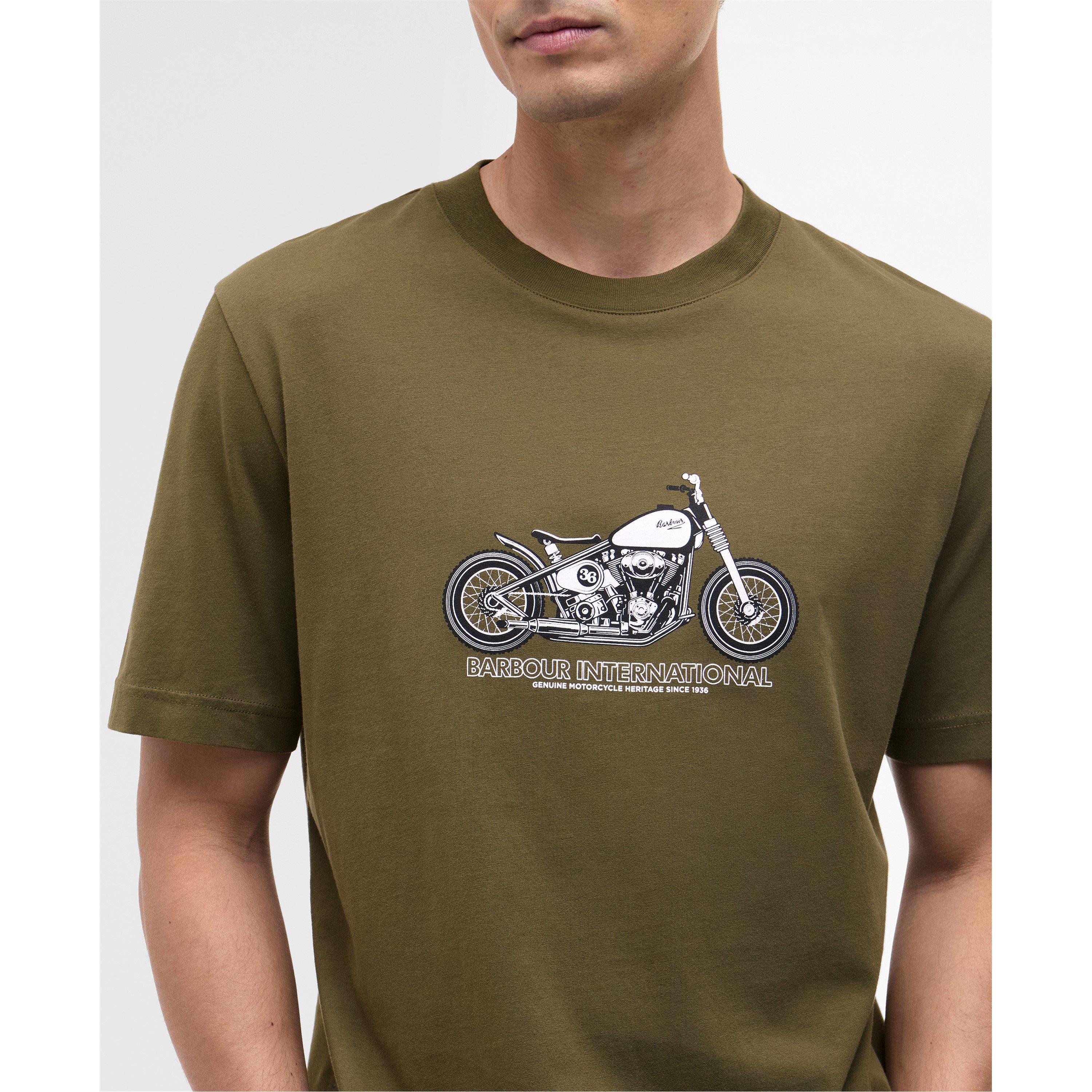 Sage SG72 - Barbour International - Mens Cheney T-Shirt - 4