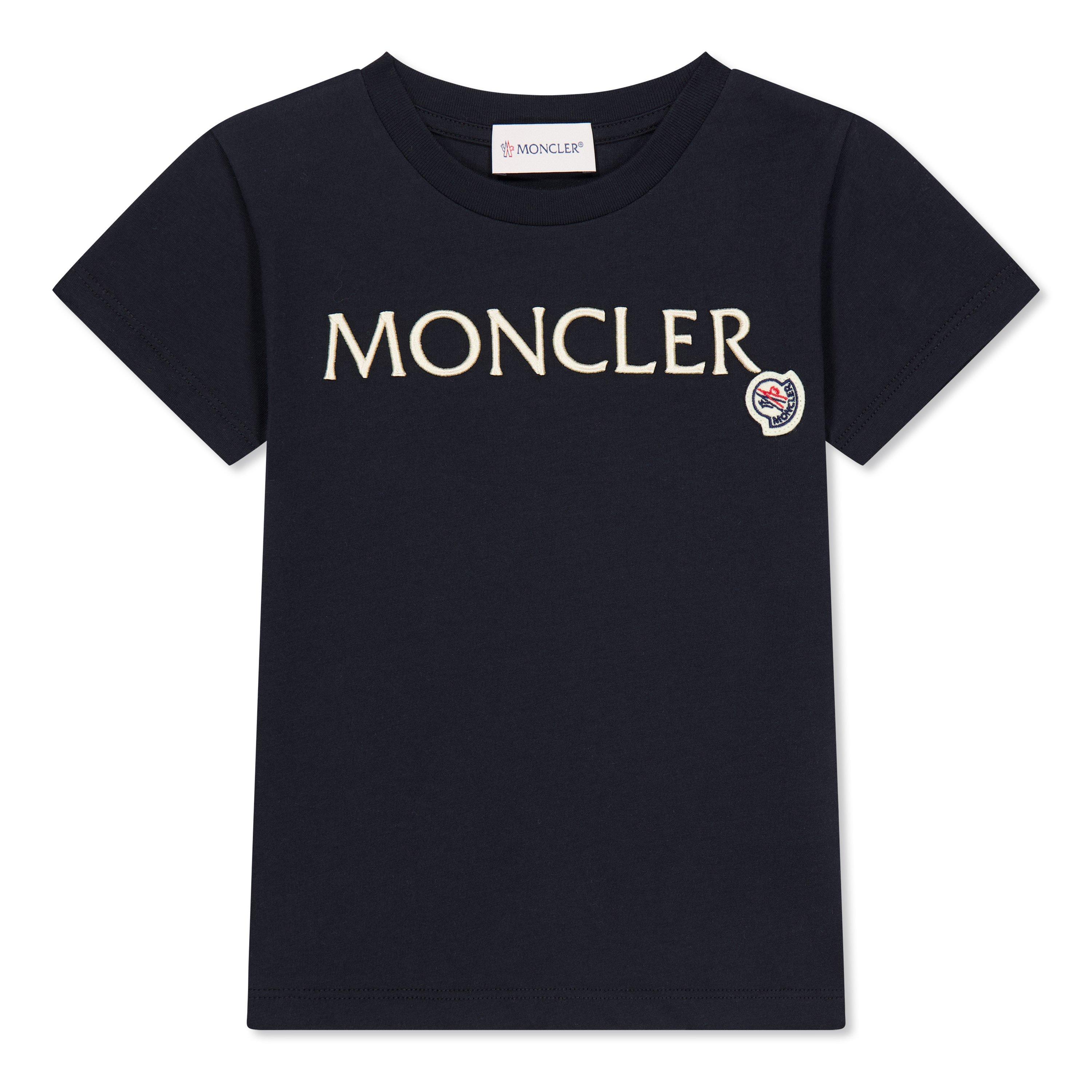 【新品】MONCLERモンクレール ロゴ ベビーTシャツ　2歳　90cm Tシャツ MONCLER(モンクレール) キッズ用トップス(ベビー・キッズ
