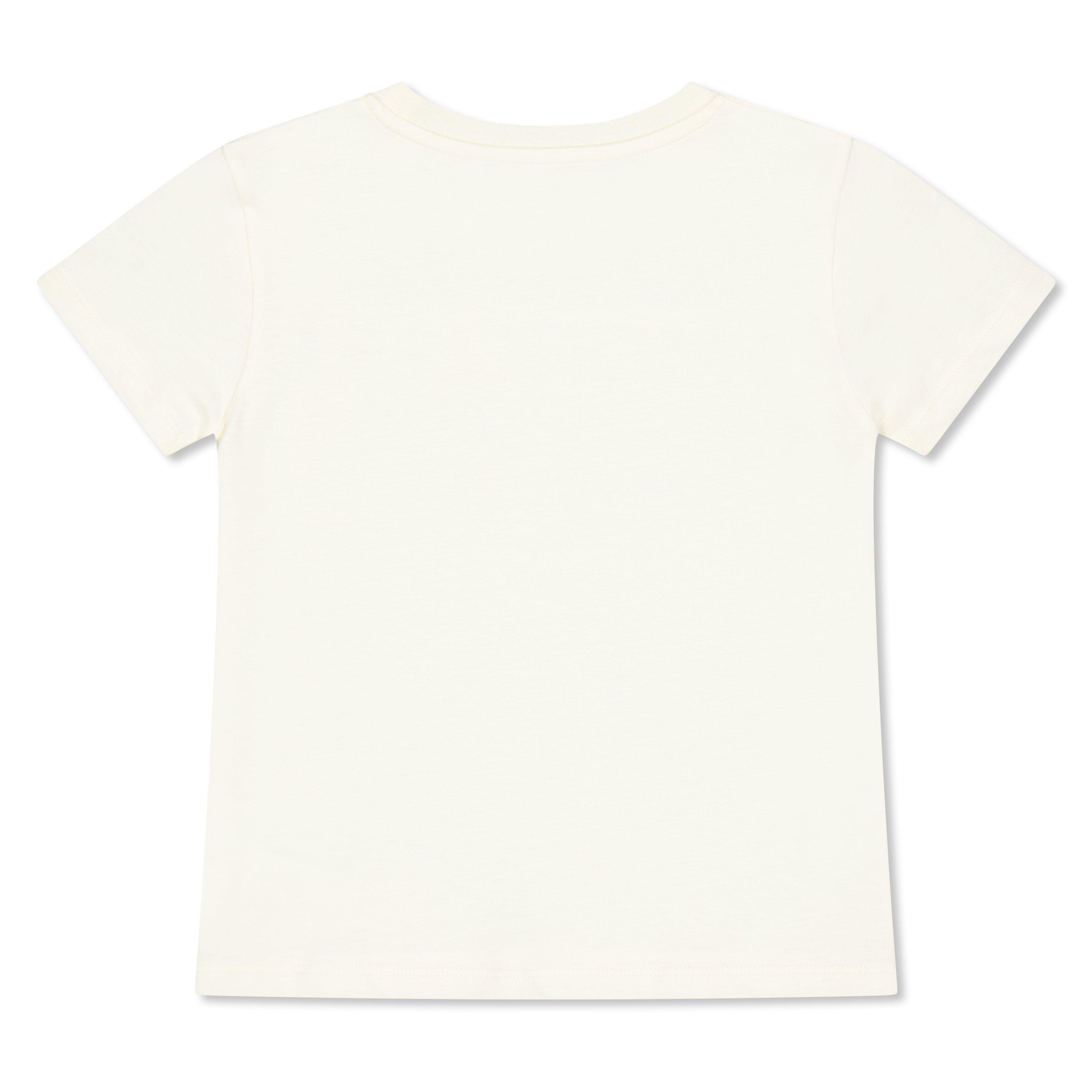 Cream 050 - Moncler - Logo T-Shirt Juniors - 2