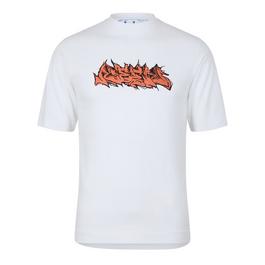 Off White Men's Skate Short-Sleeve T-Shirt