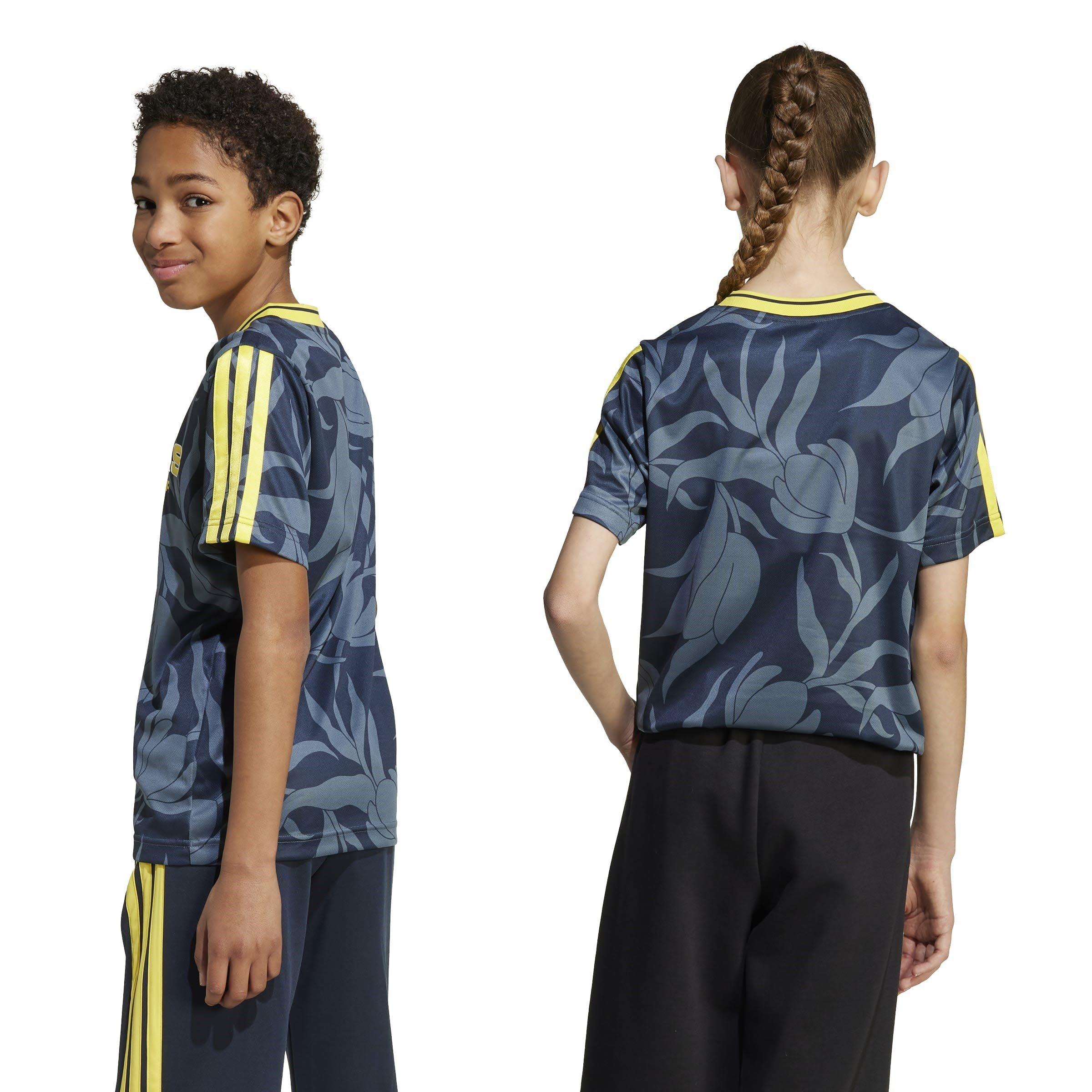 Blue/Yellow/Wht - adidas - Hot All Over Print Regular Fit T-Shirt - 3