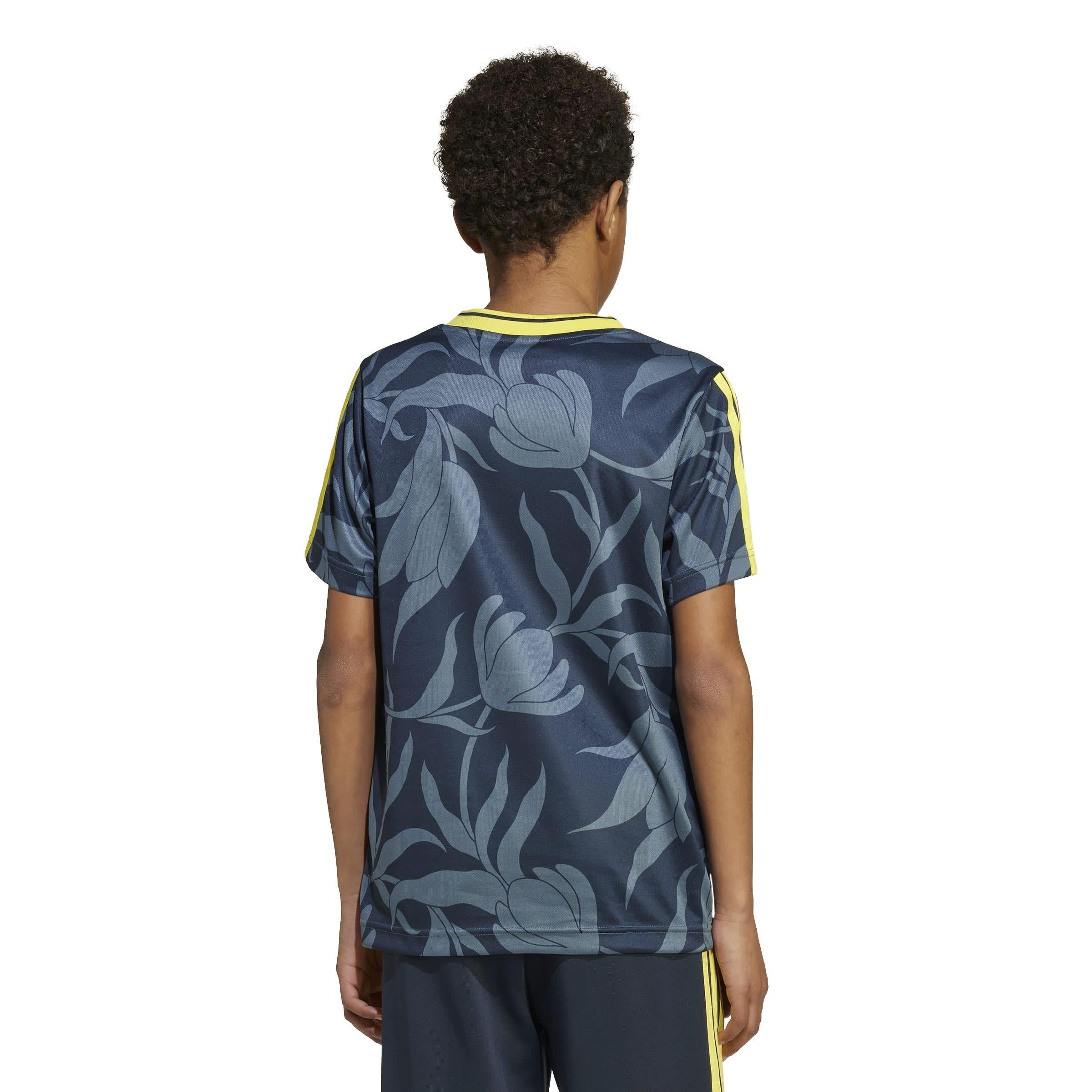 Blue/Yellow/Wht - adidas - Hot All Over Print Regular Fit T-Shirt - 5