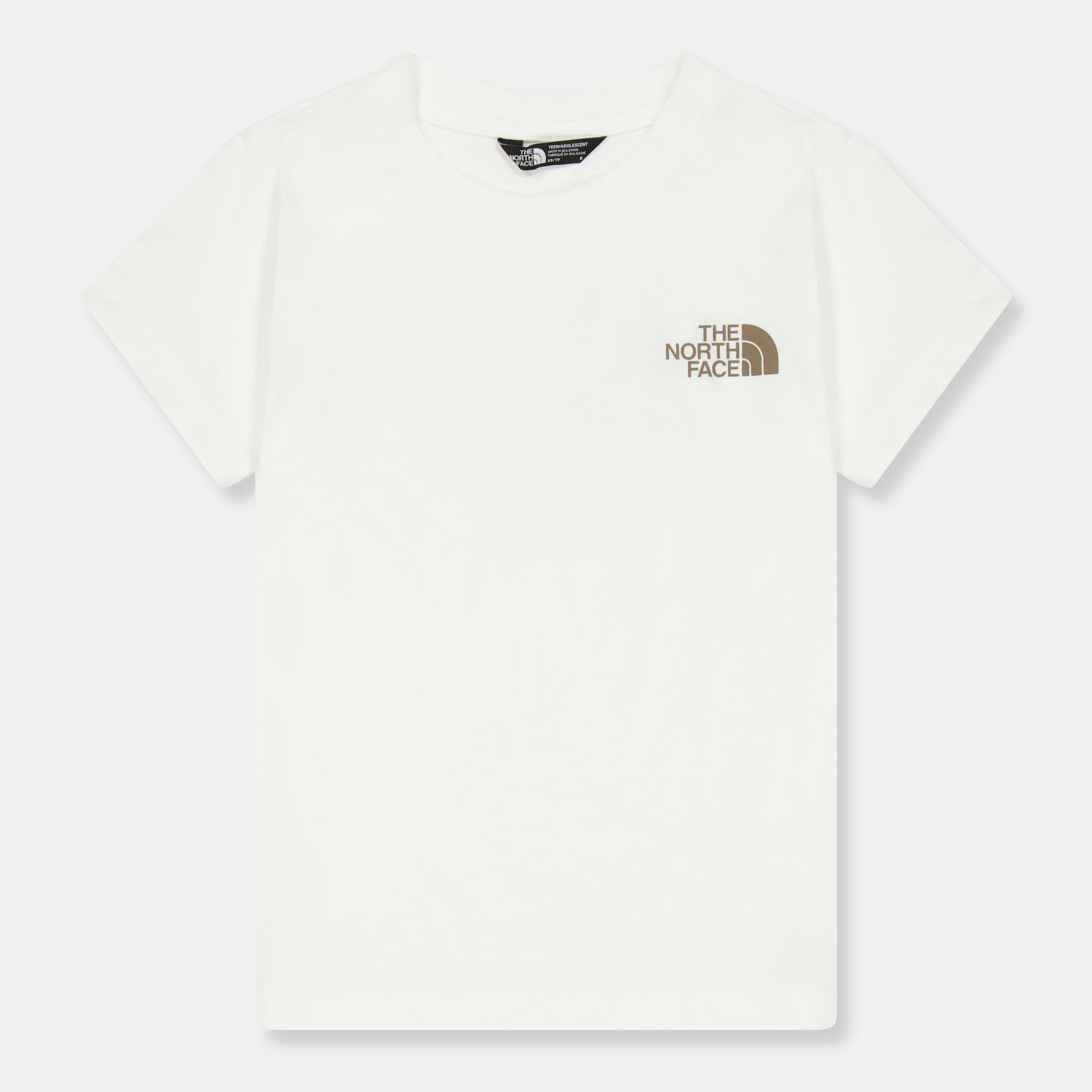 The North Face  Kids Regular Fit Mountain T-Shirt - Tnf White Fn4 - 6Yrs (XS)
