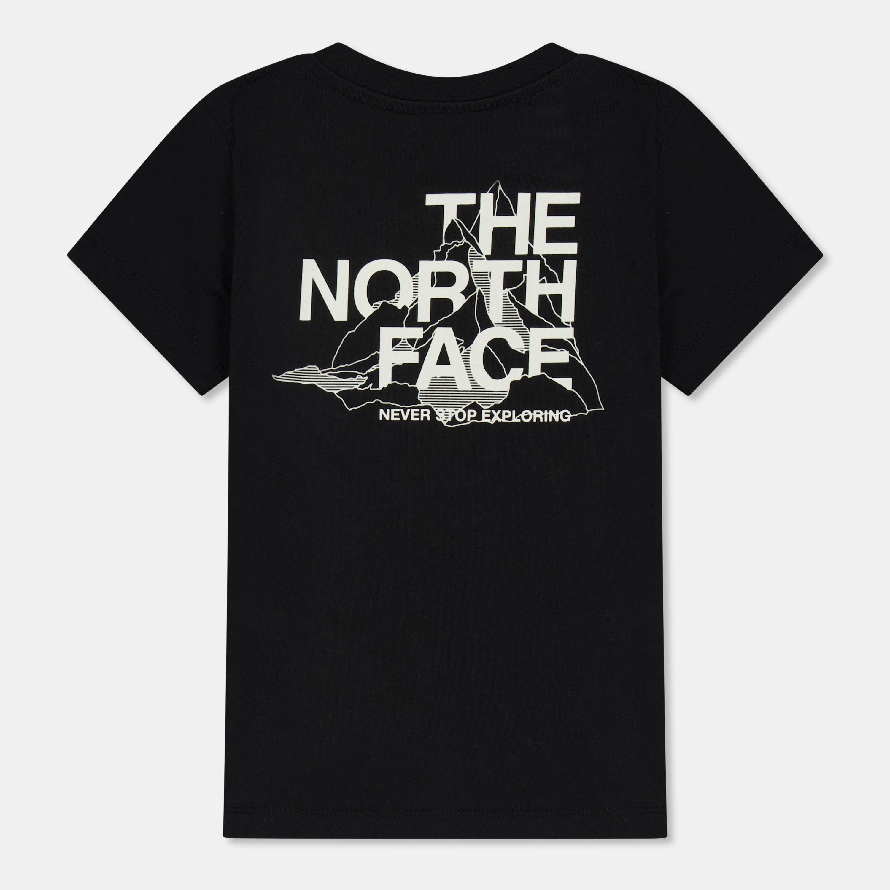 TNF Black JK3 - The North Face - Kids Regular Fit Mountain T-Shirt - 2