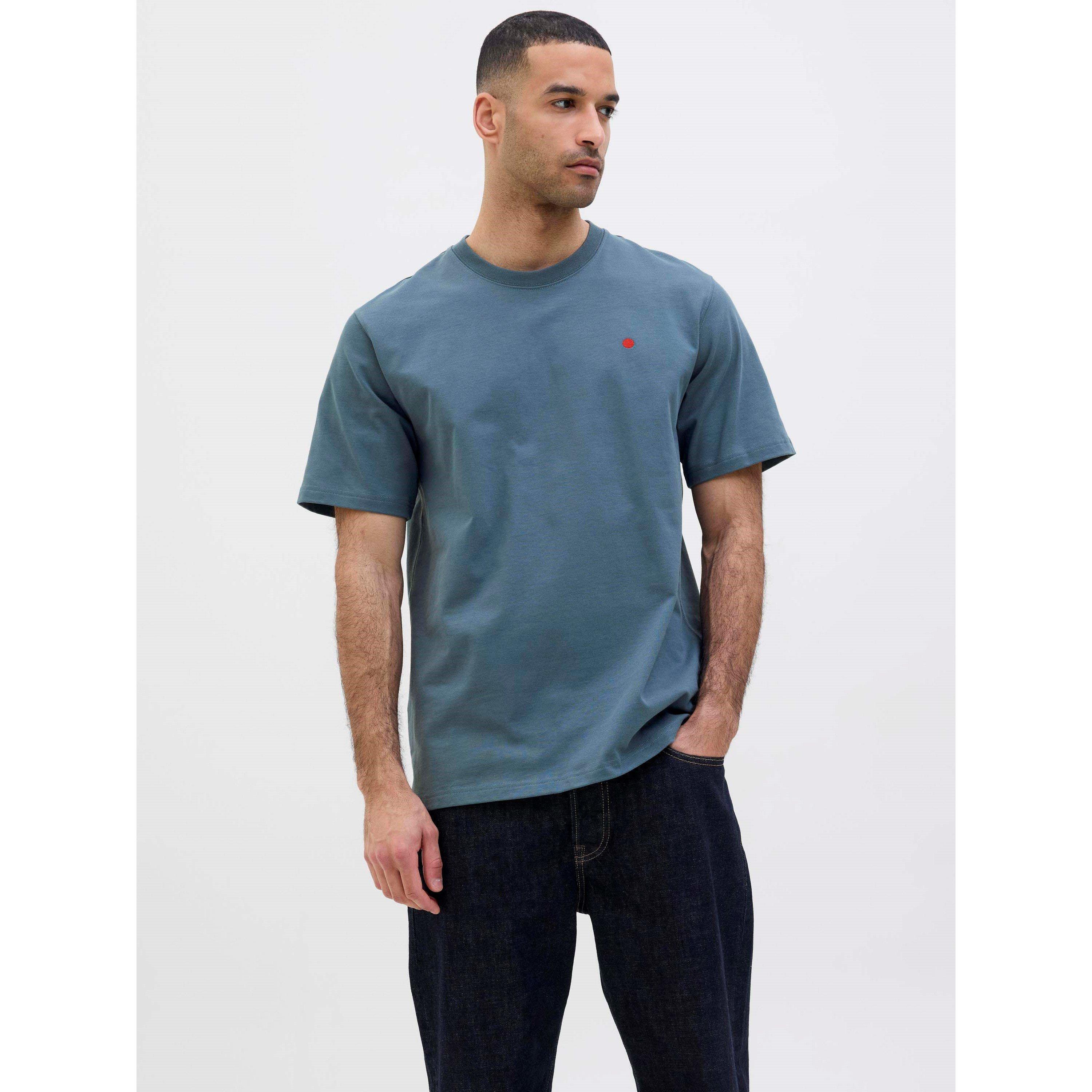Bleu Orion - Jack and Jones - Men's Crew Neck Tee Short Sleeve T-Shirt - 2