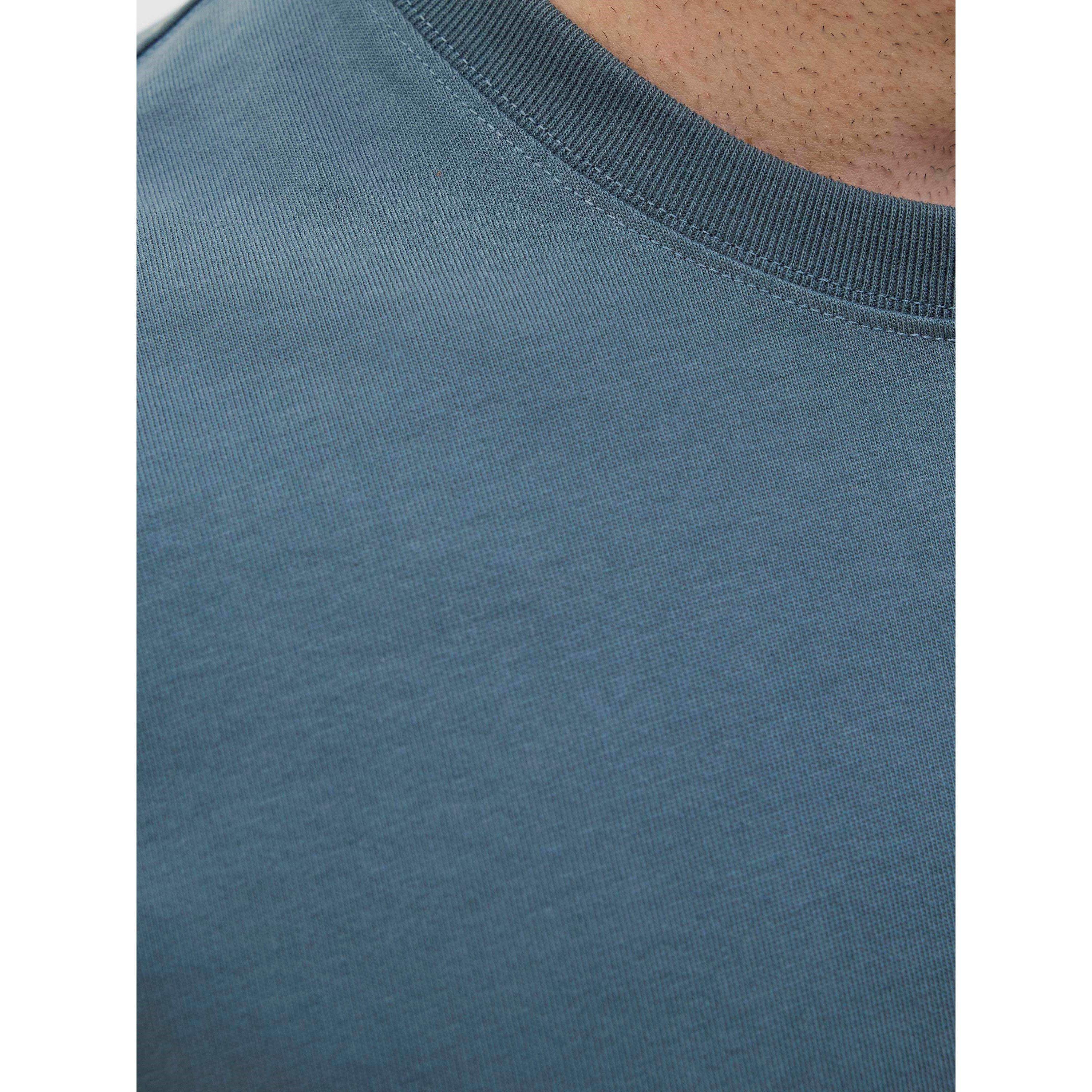Bleu Orion - Jack and Jones - Men's Crew Neck Tee Short Sleeve T-Shirt - 4