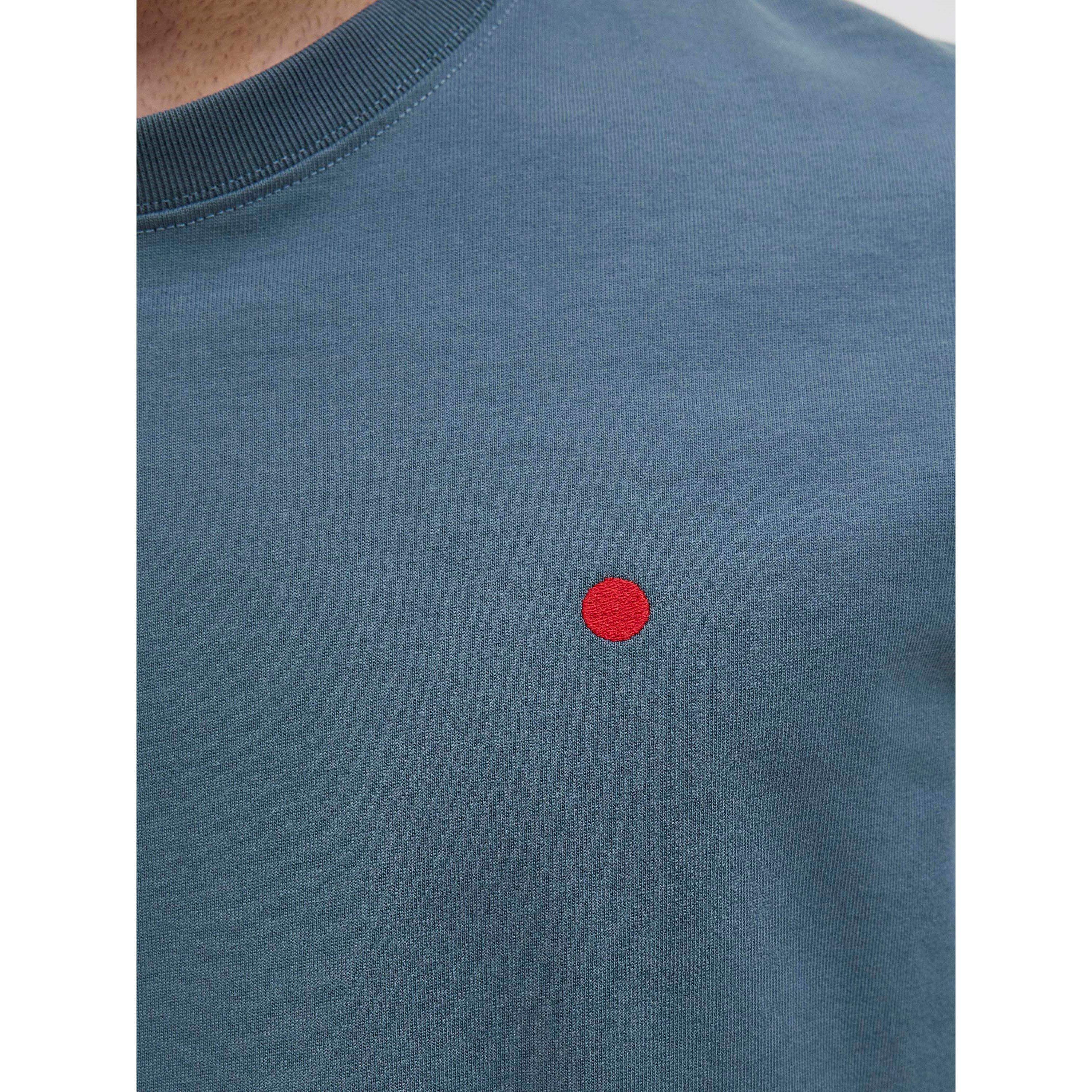 Bleu Orion - Jack and Jones - Men's Crew Neck Tee Short Sleeve T-Shirt - 5