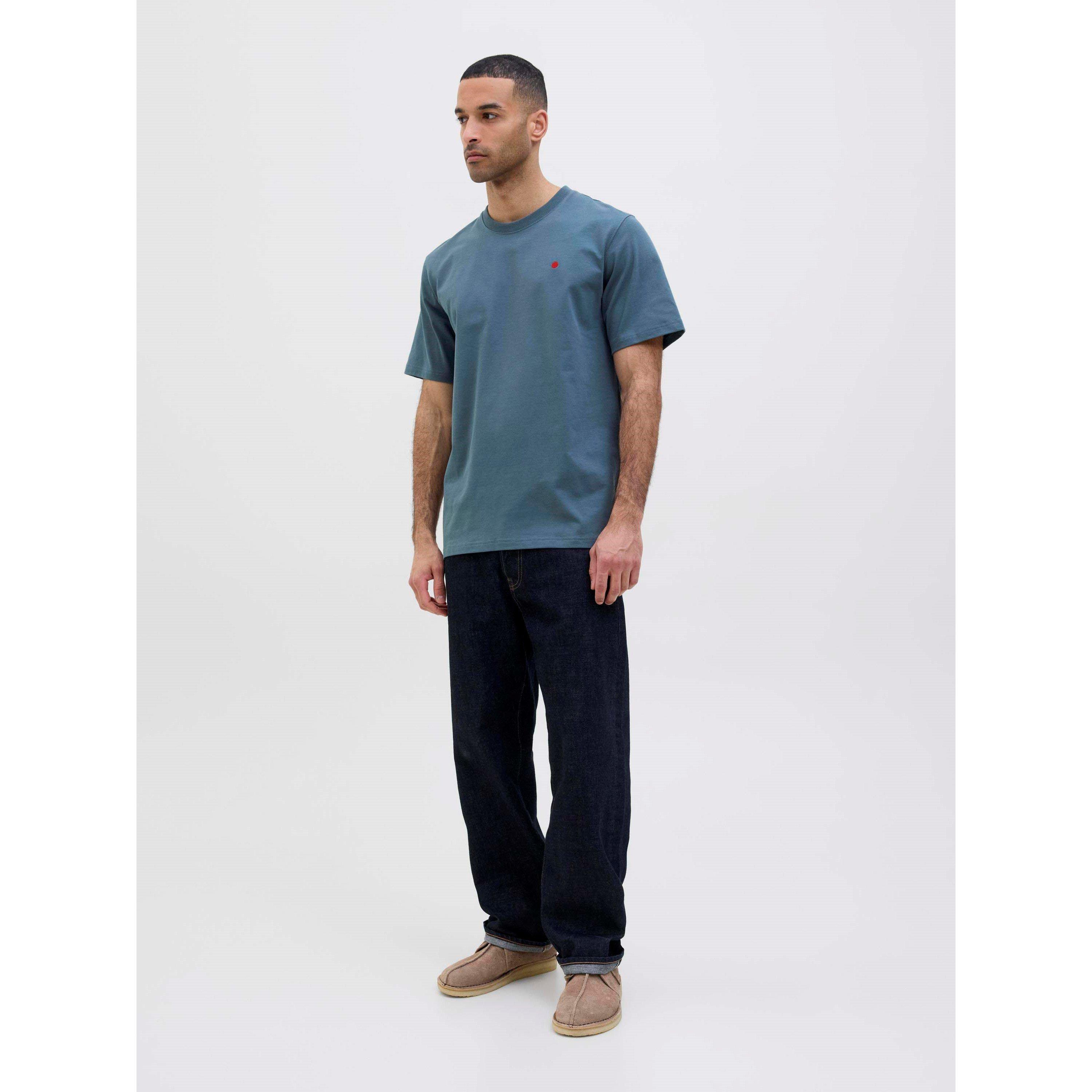 Bleu Orion - Jack and Jones - Men's Crew Neck Tee Short Sleeve T-Shirt - 7