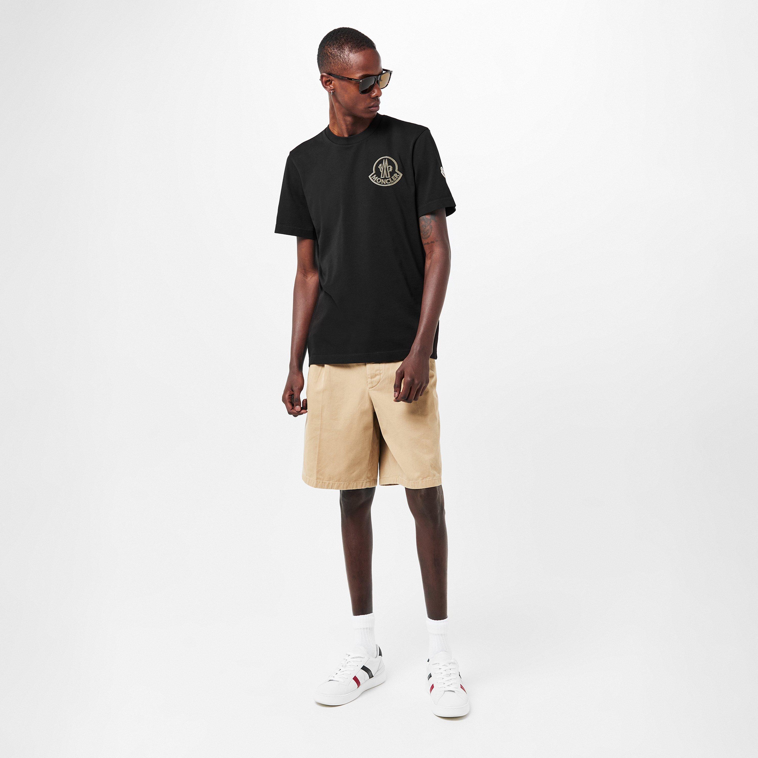 Black 999 - Moncler - Men's Regular Fit T-Shirt - 6