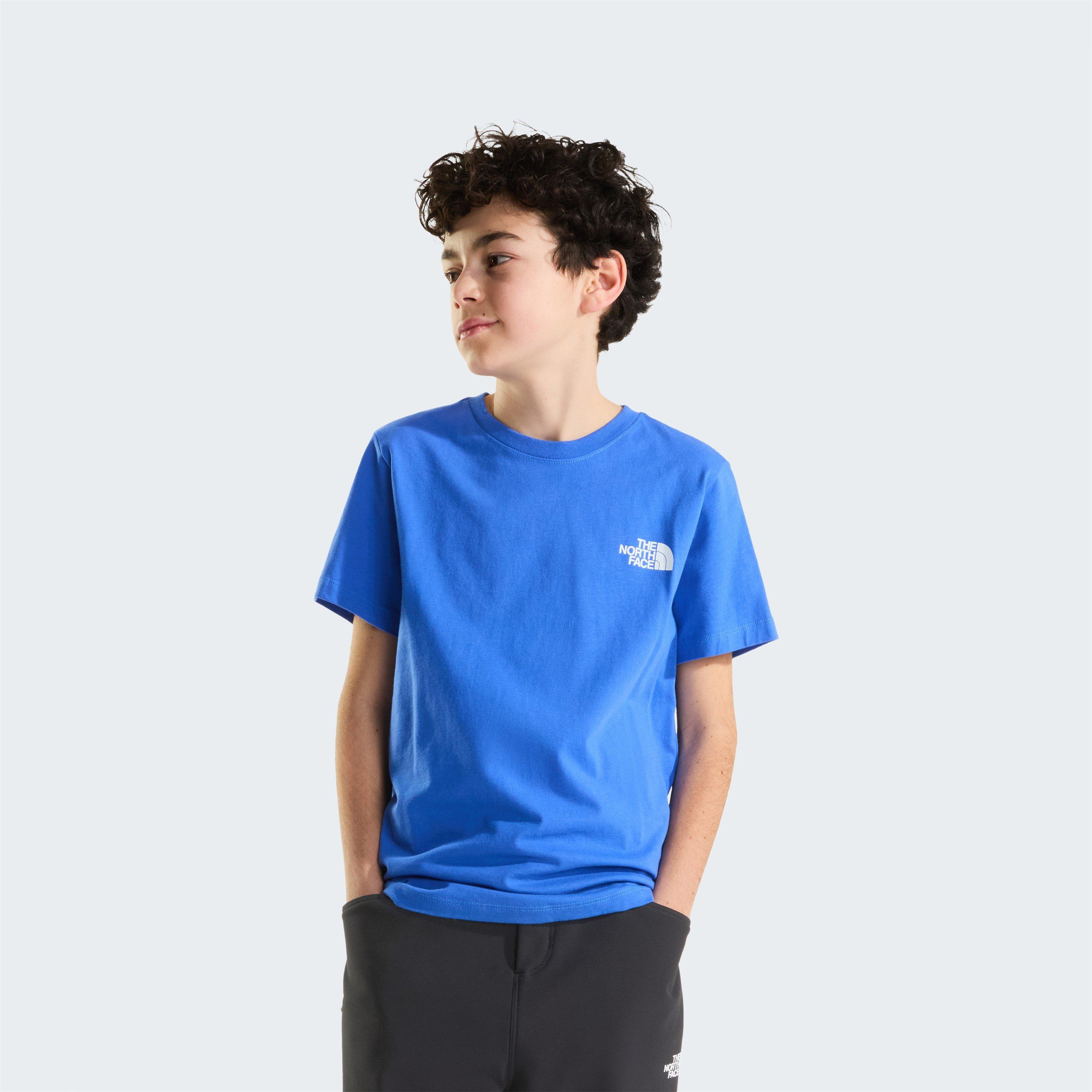 Active Blue NLQ - The North Face - Juniors Box NSE T-Shirt - 3