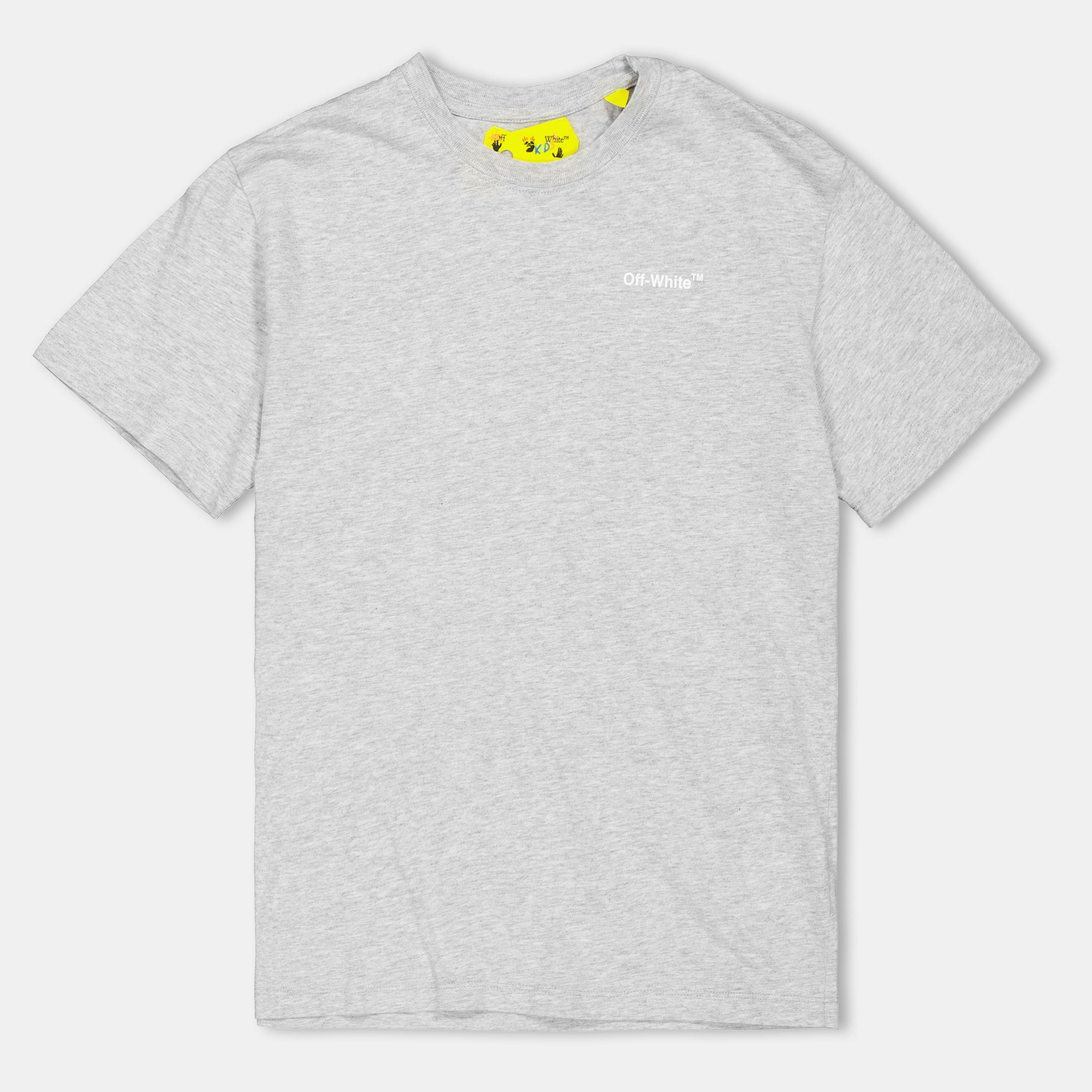 Grey Multi - Off White - Kids' - T-Shirt - 1