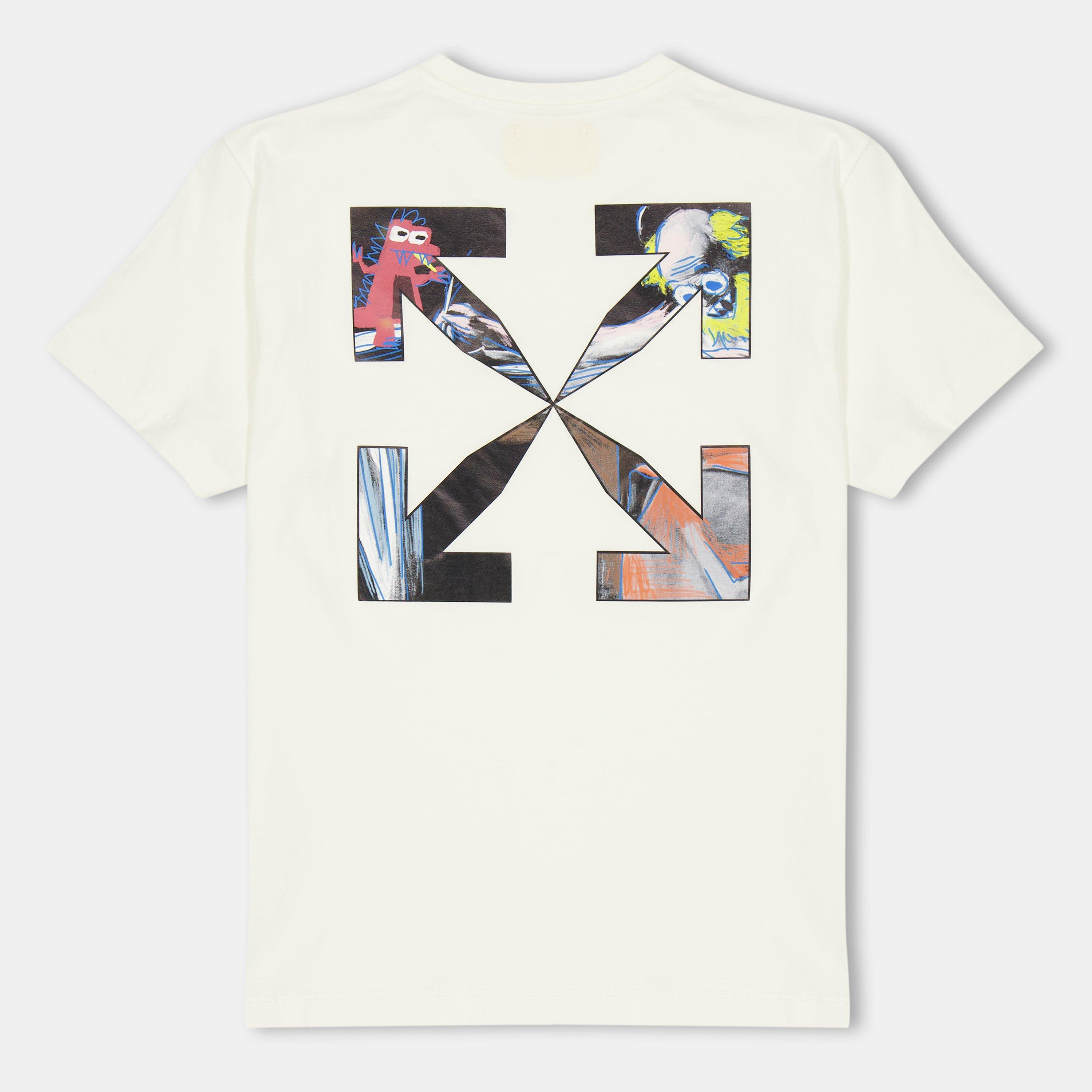 White Multi - Off White - Kids Regular Fit T-Shirt - 2