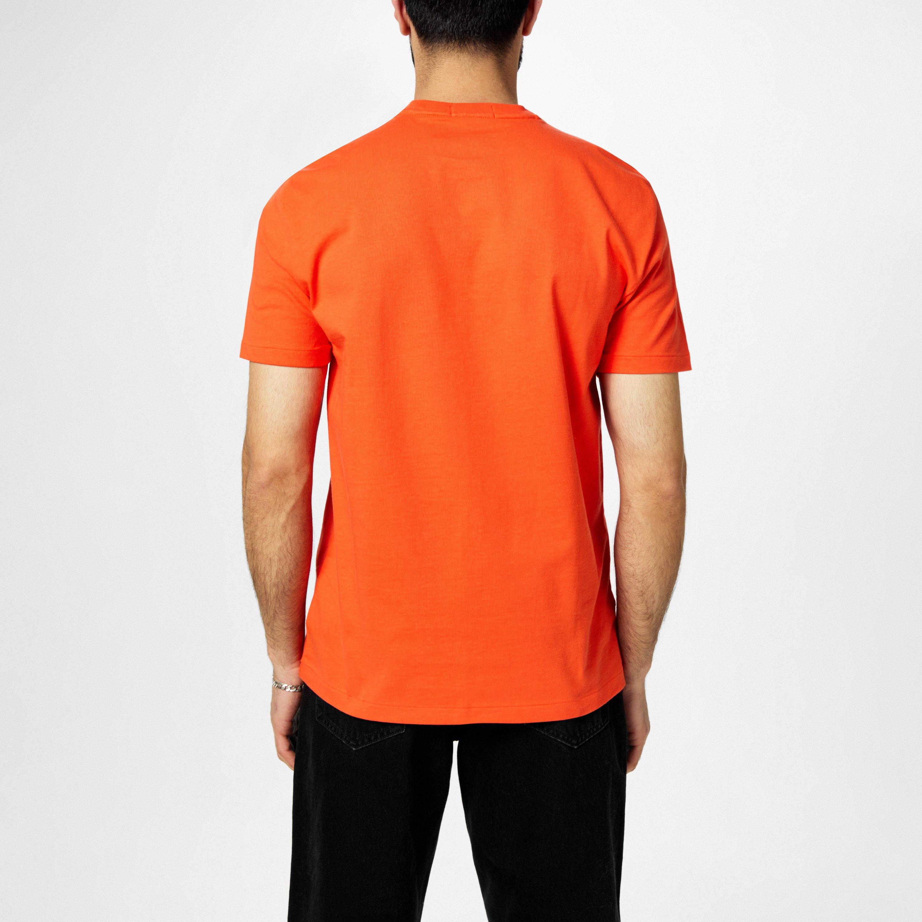 Orange Flame - Polo Ralph Lauren - Floral Logo Graphic T-Shirt - 3