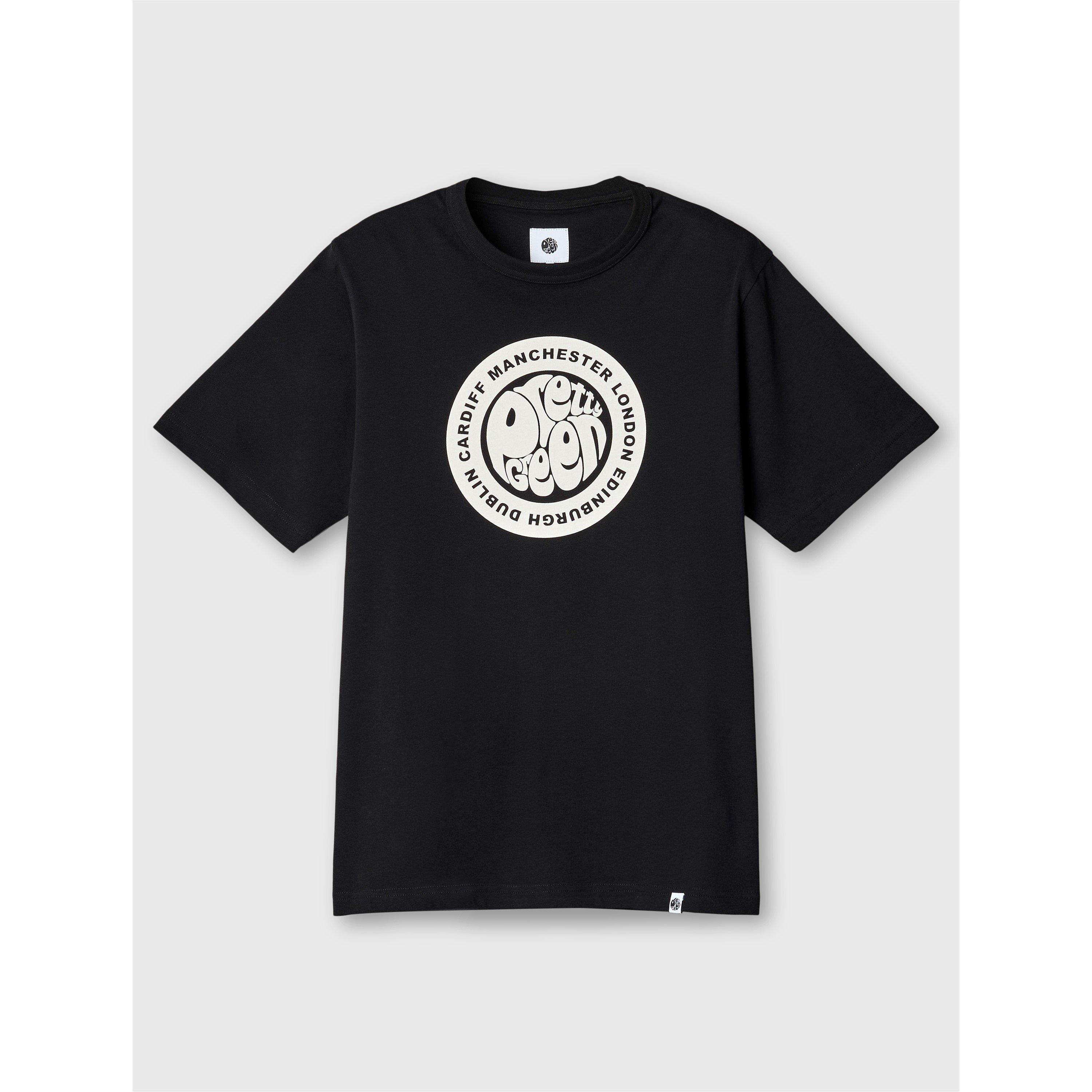 Black - Pretty Green - Men's PG Tour Logo Regular Fit T-Shirt - 1