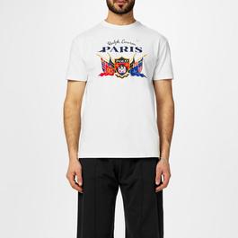 Polo Ralph Lauren Paris Logo T Shirt