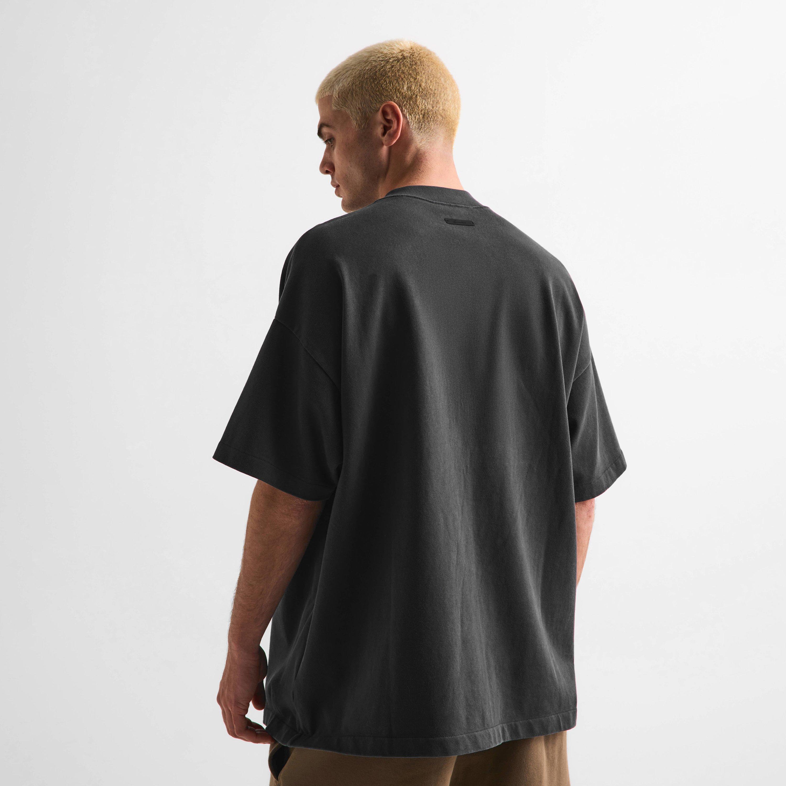 Black - Fear Of God Essentials - Men's Oversized T-Shirt - 4