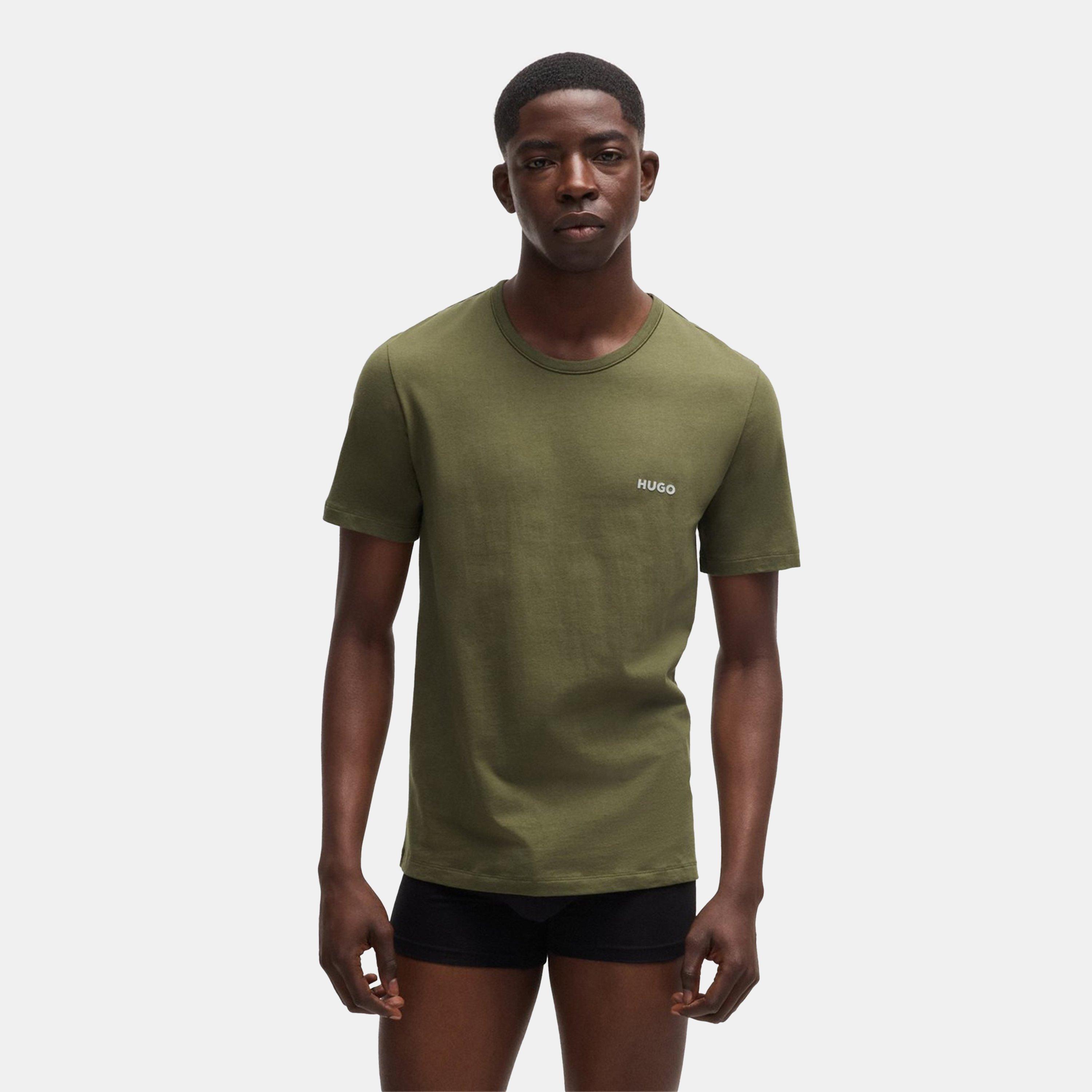 Red/Grn/Blk 985 - Hugo - 3 Pack of Pyjama T-Shirts - 4