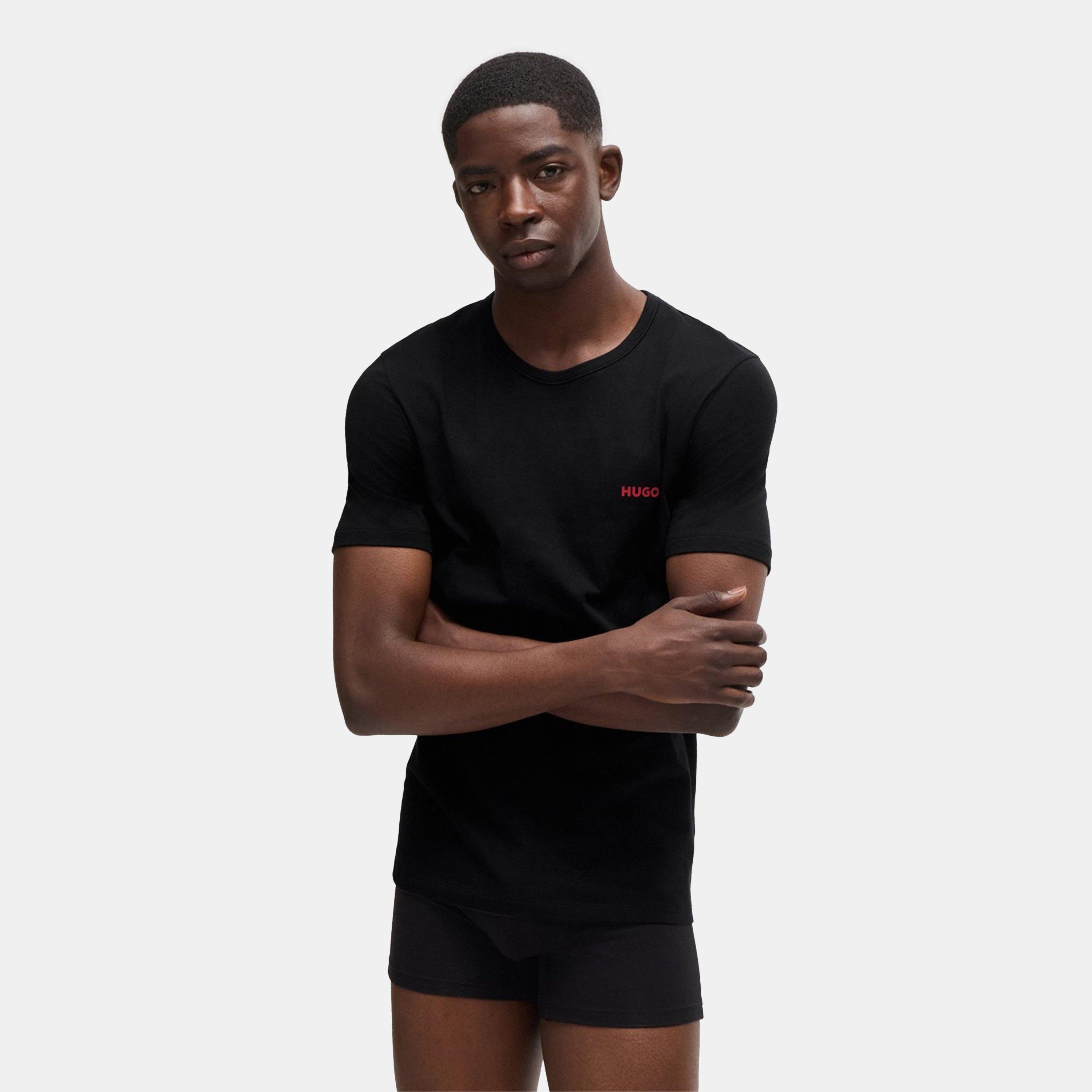 Red/Grn/Blk 985 - Hugo - 3 Pack of Pyjama T-Shirts - 5