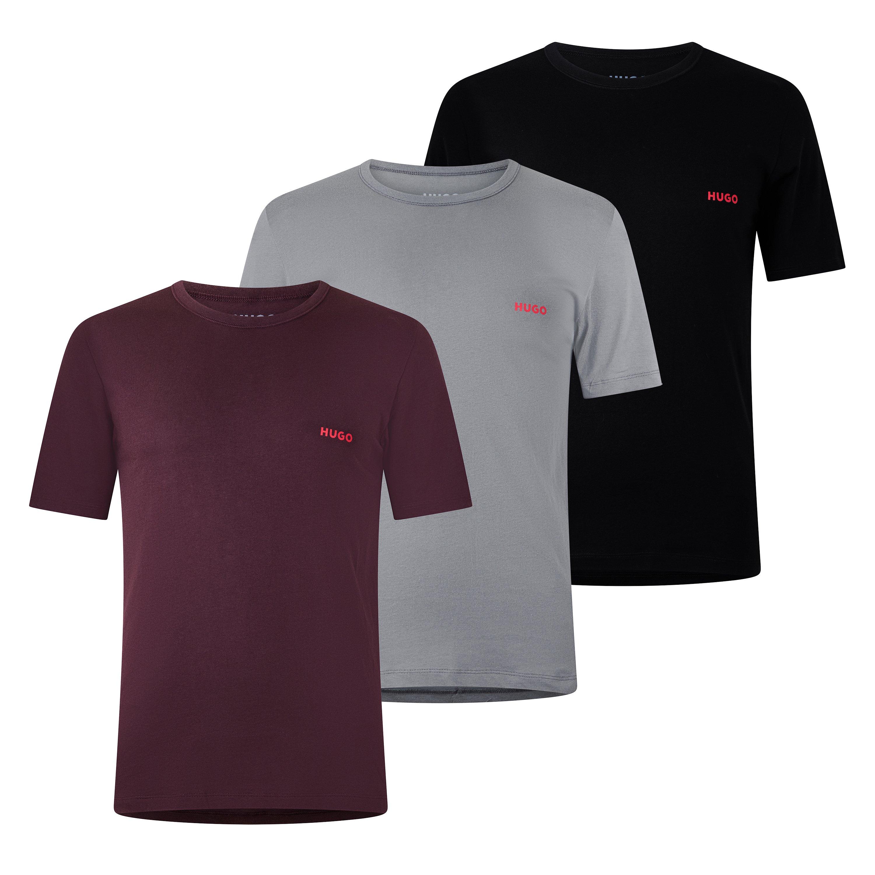 Hugo 3 Pack of Pyjama T-Shirts