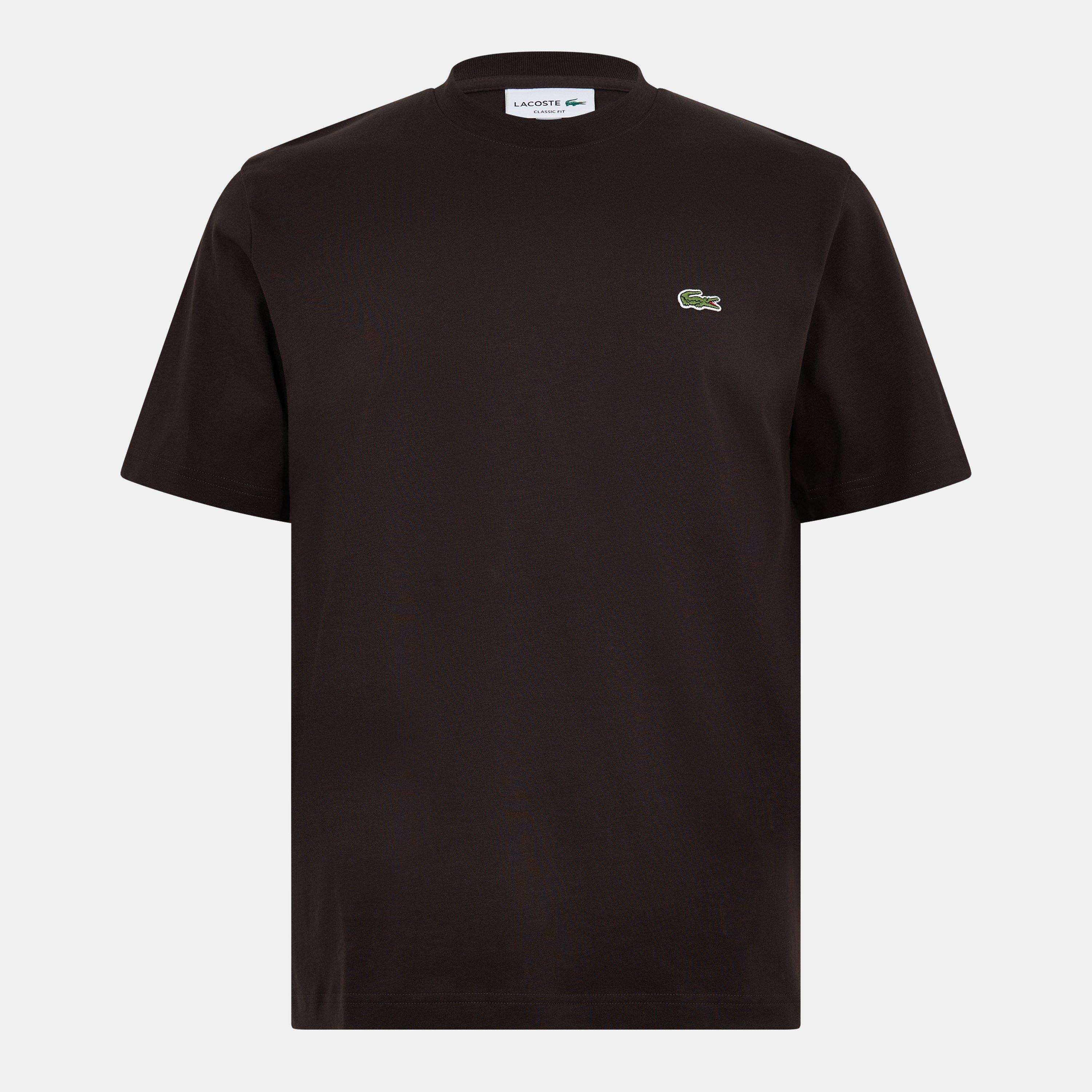 Lacoste Men's Brown Skb Small Logo T-Shirt - XL