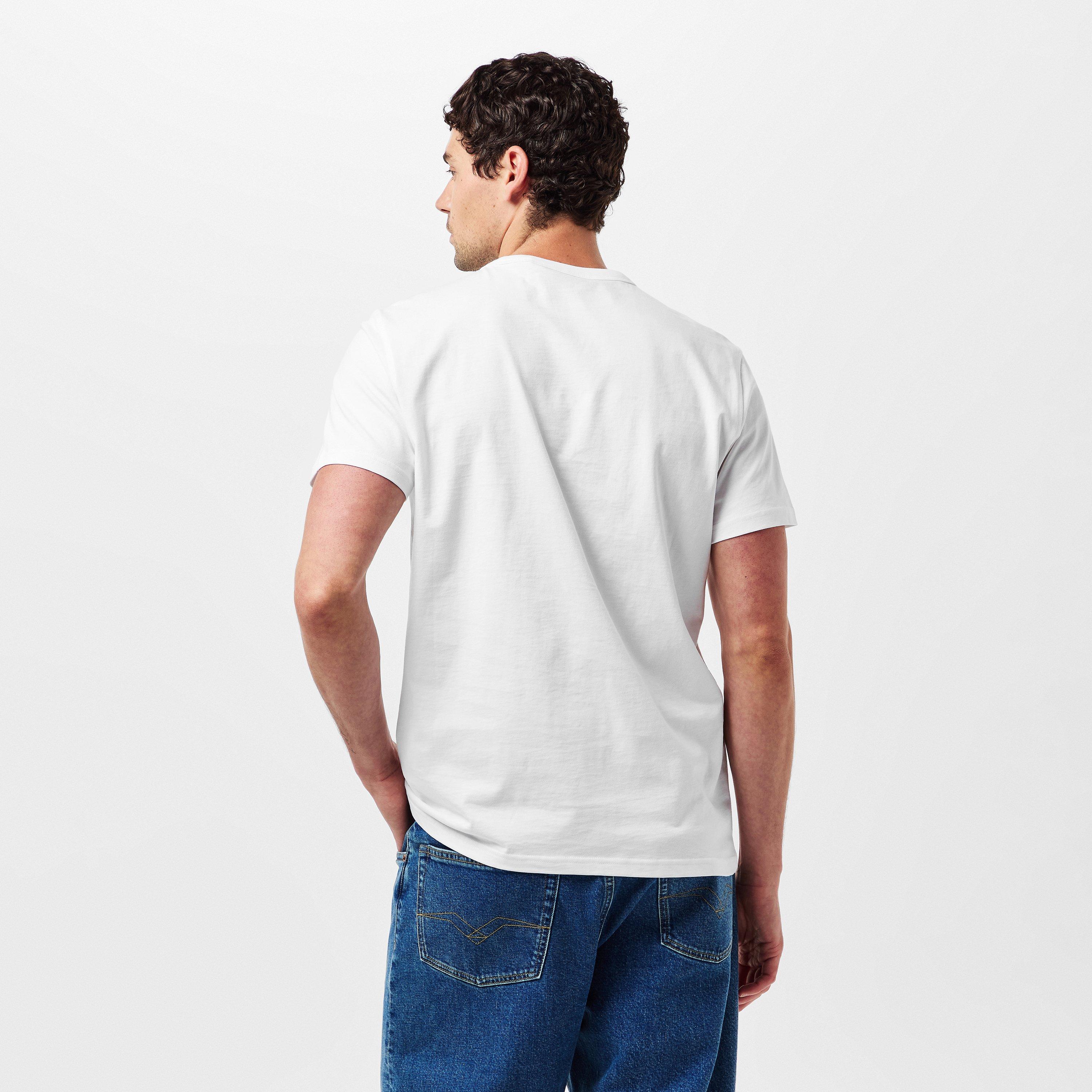 White - Belstaff - Men's Regular Fit T-Shirt - 4