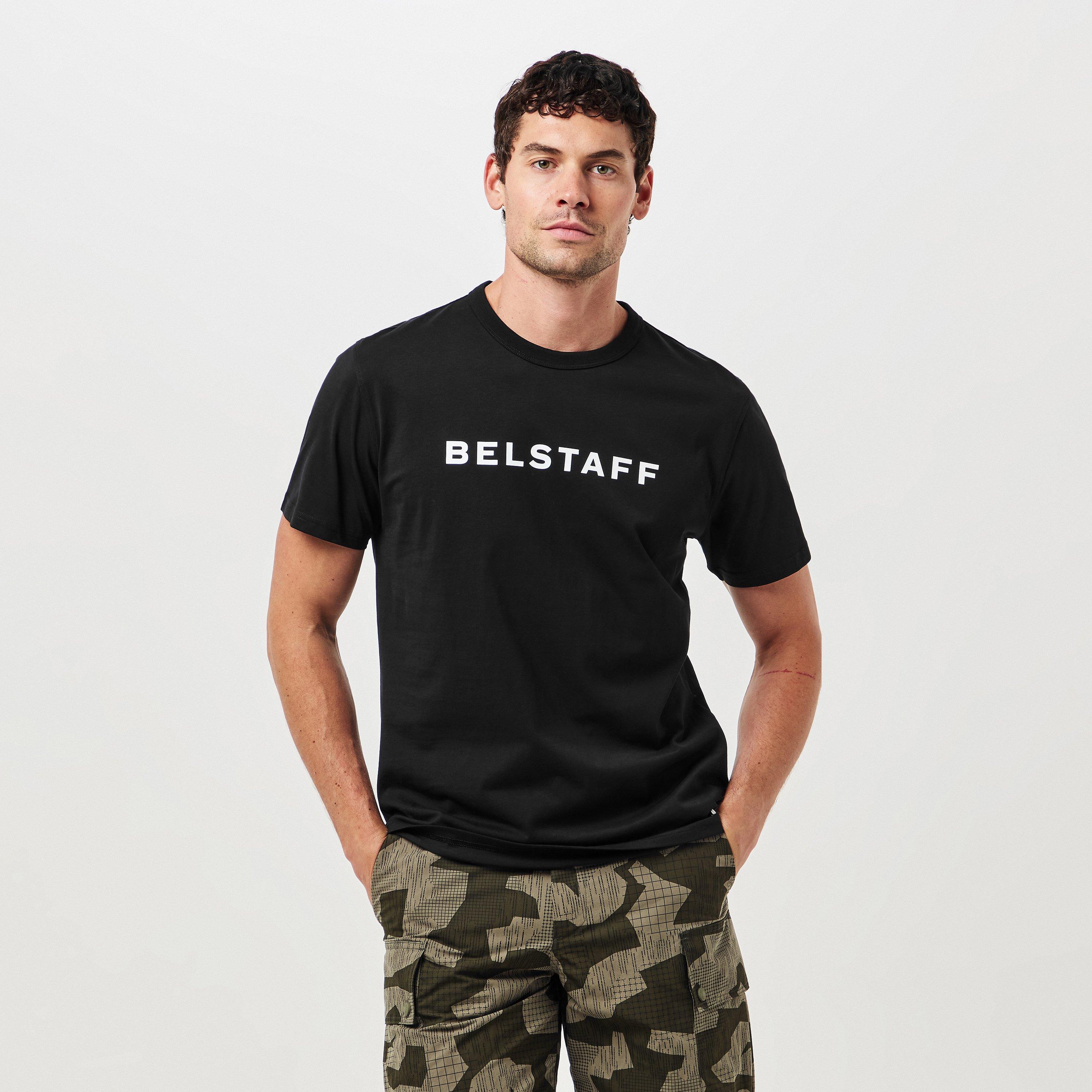 Black - Belstaff - Men's Regular Fit T-Shirt - 3