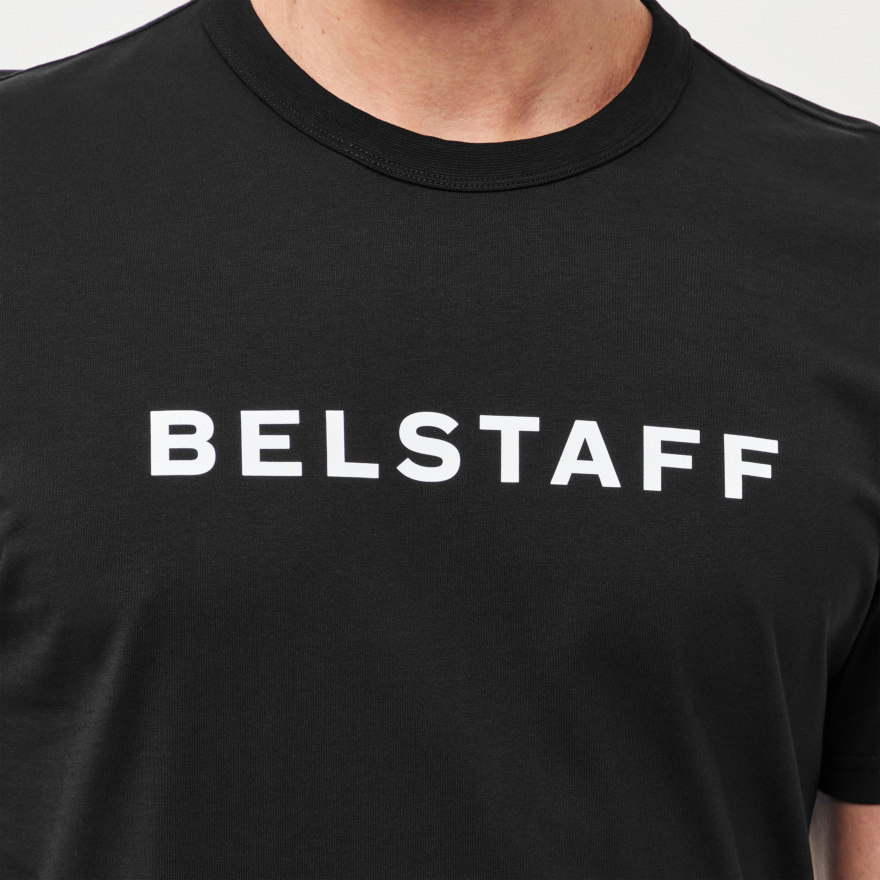 Black - Belstaff - Men's Regular Fit T-Shirt - 5