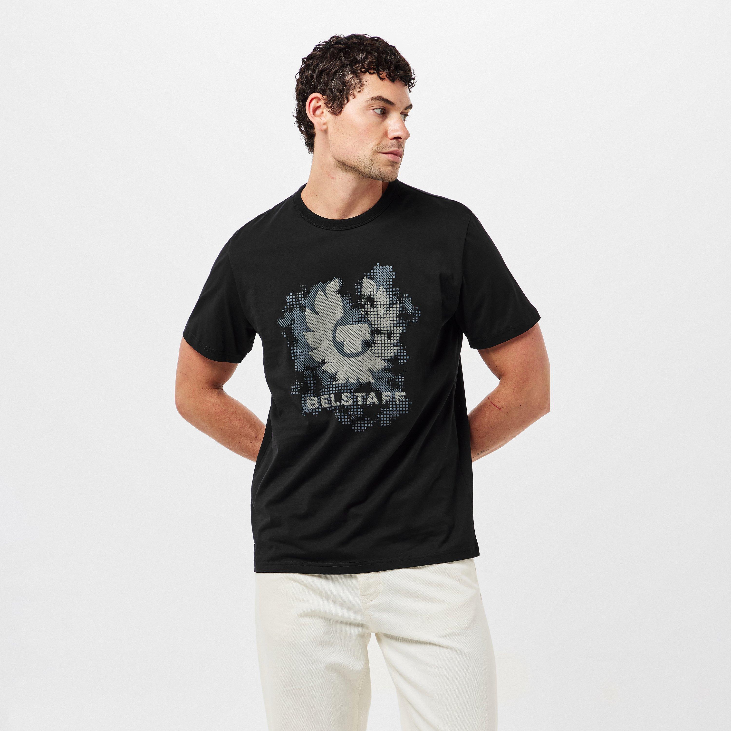 Black - Belstaff - Men's Regular Fit T-Shirt - 3