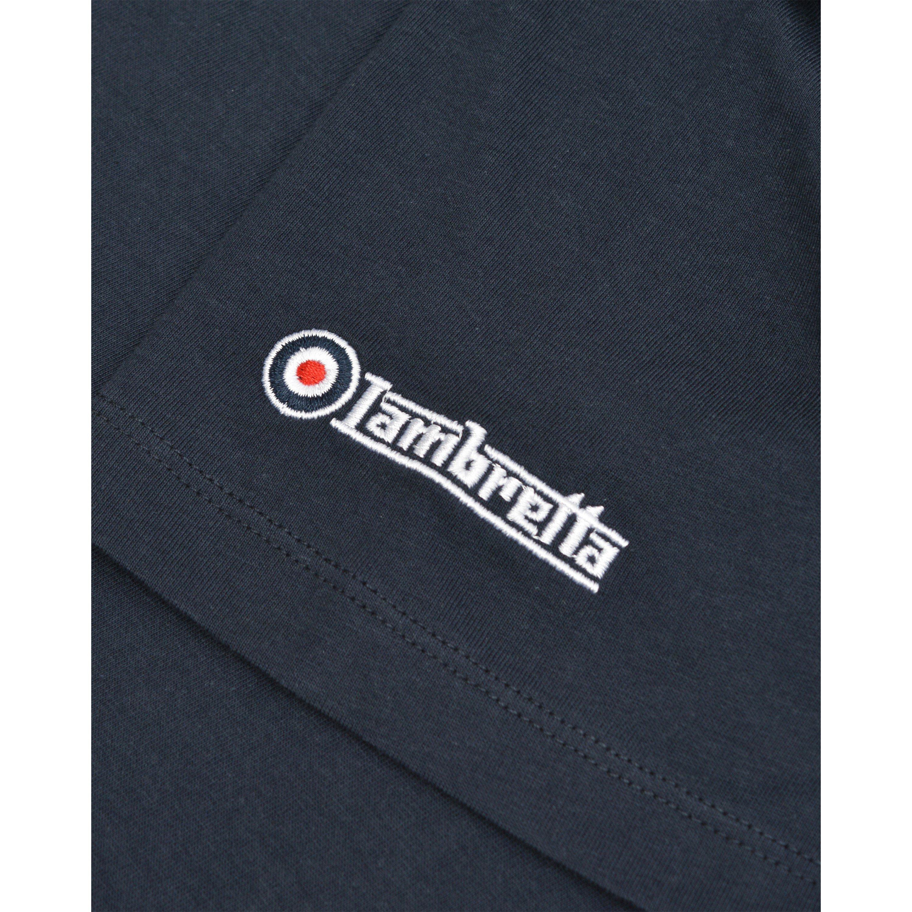 Blue - Lambretta - Scooter Brand Regular Fit T-Shirt - 5