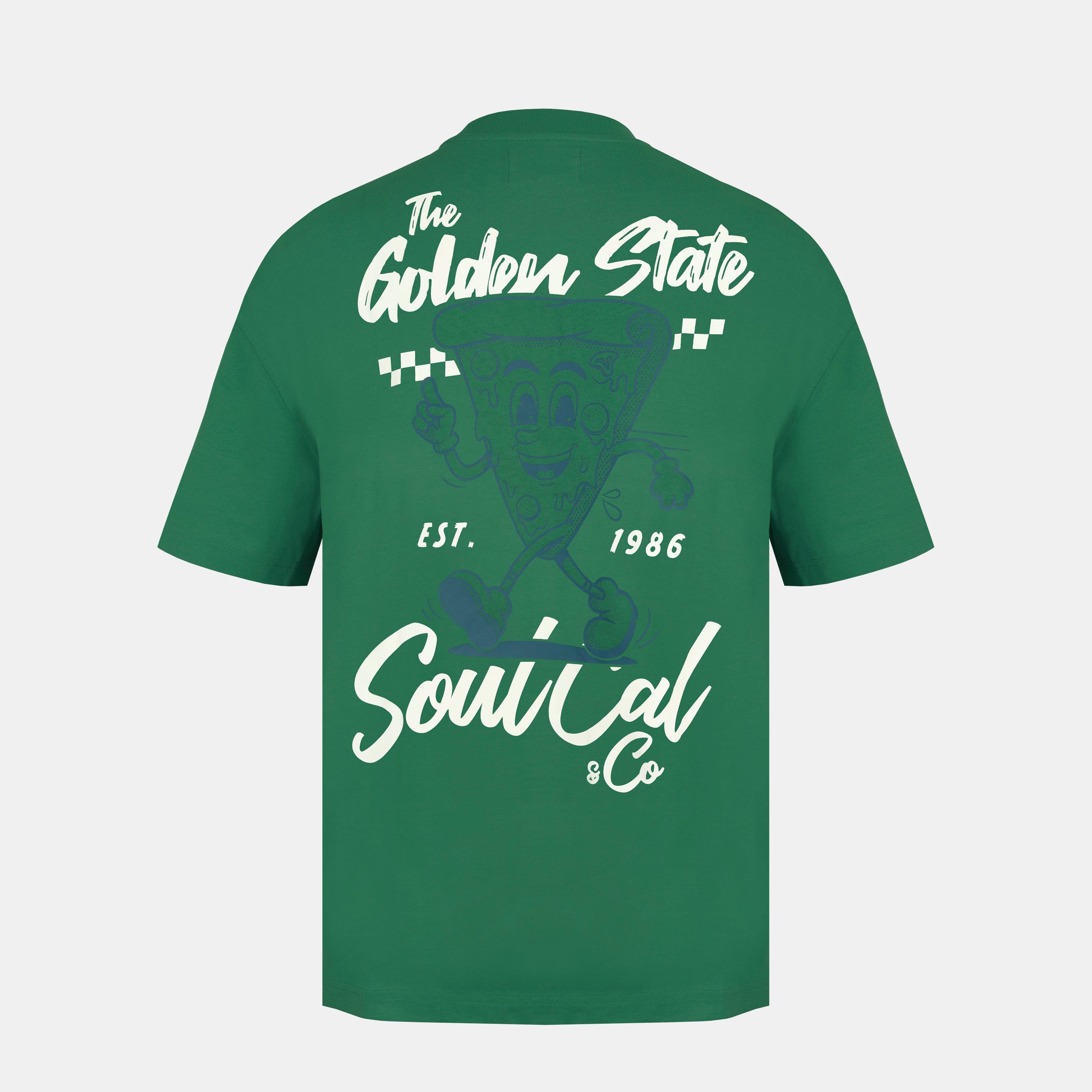 Verde - SoulCal - Soul Fast Food Oversized T-Shirt - 2