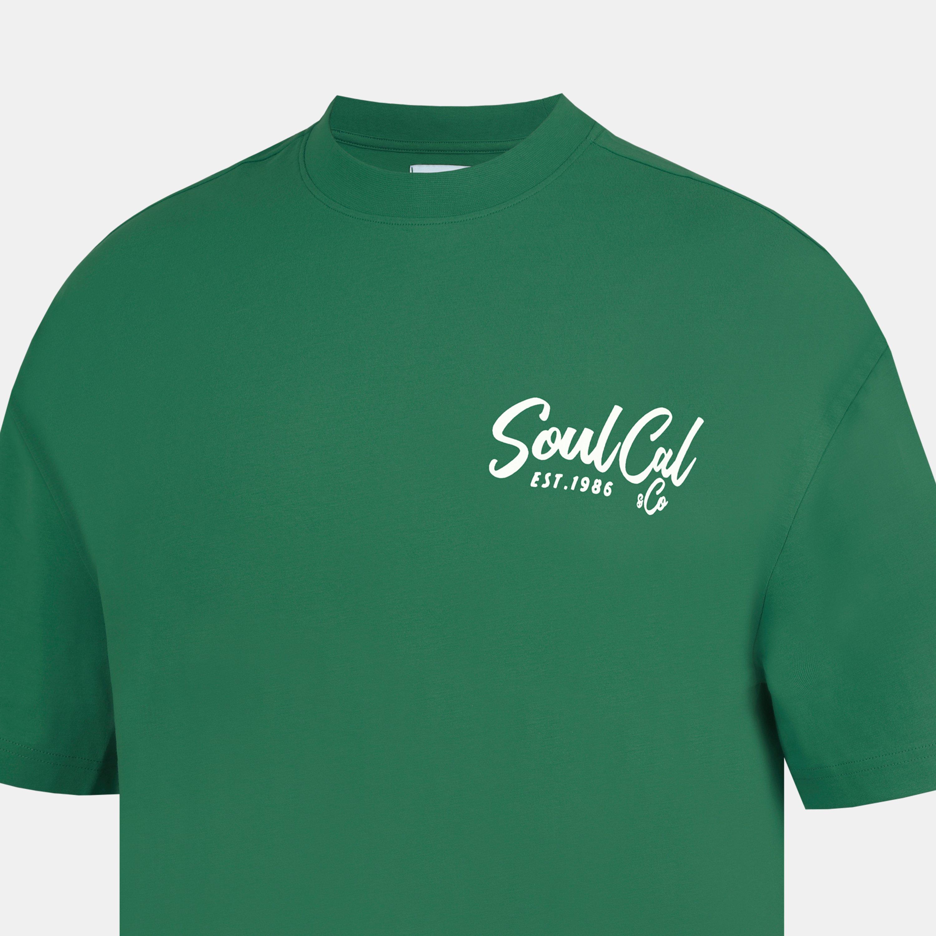 Verde - SoulCal - Soul Fast Food Oversized T-Shirt - 4