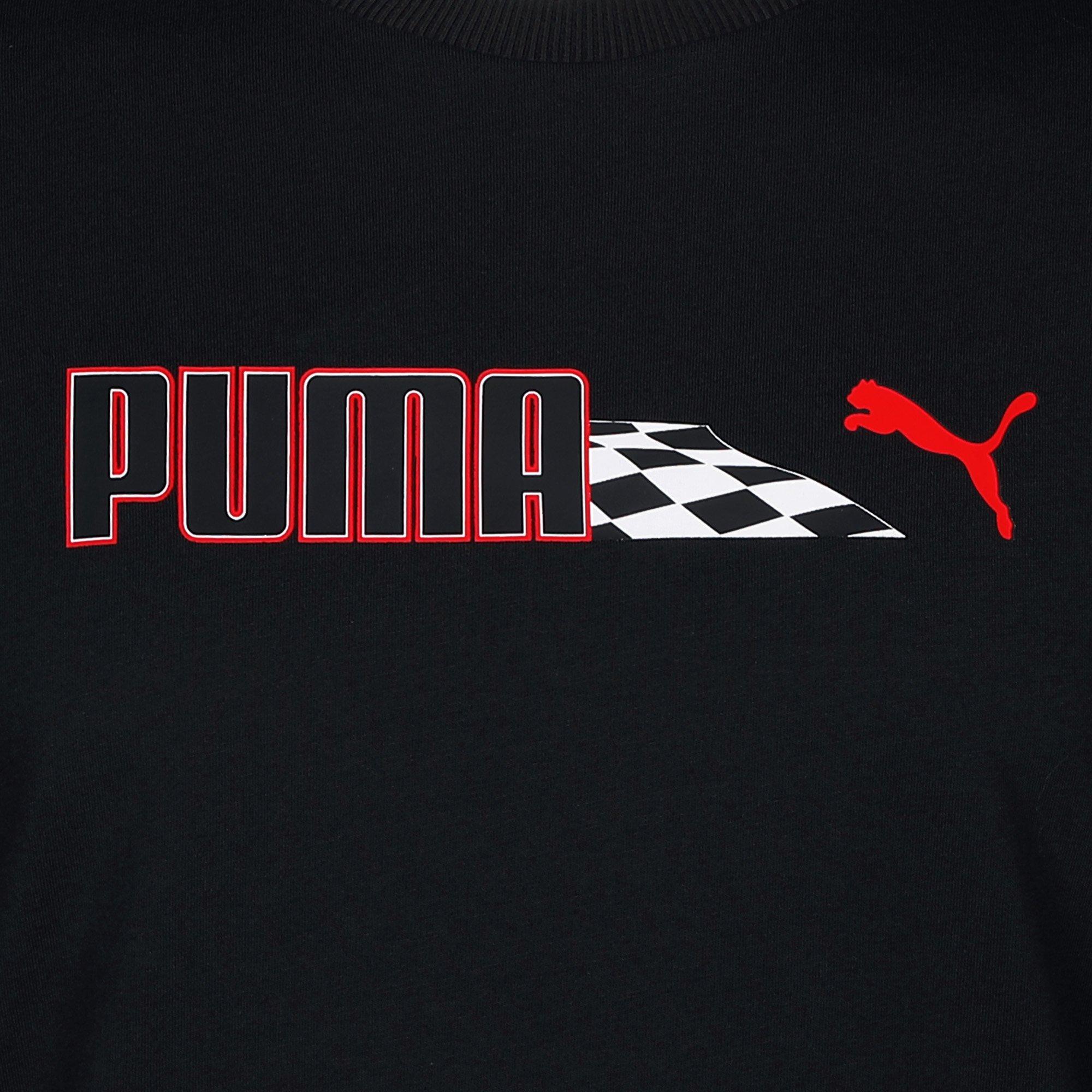 Puma Black - Puma - Graphic Tee Sn00 - 3