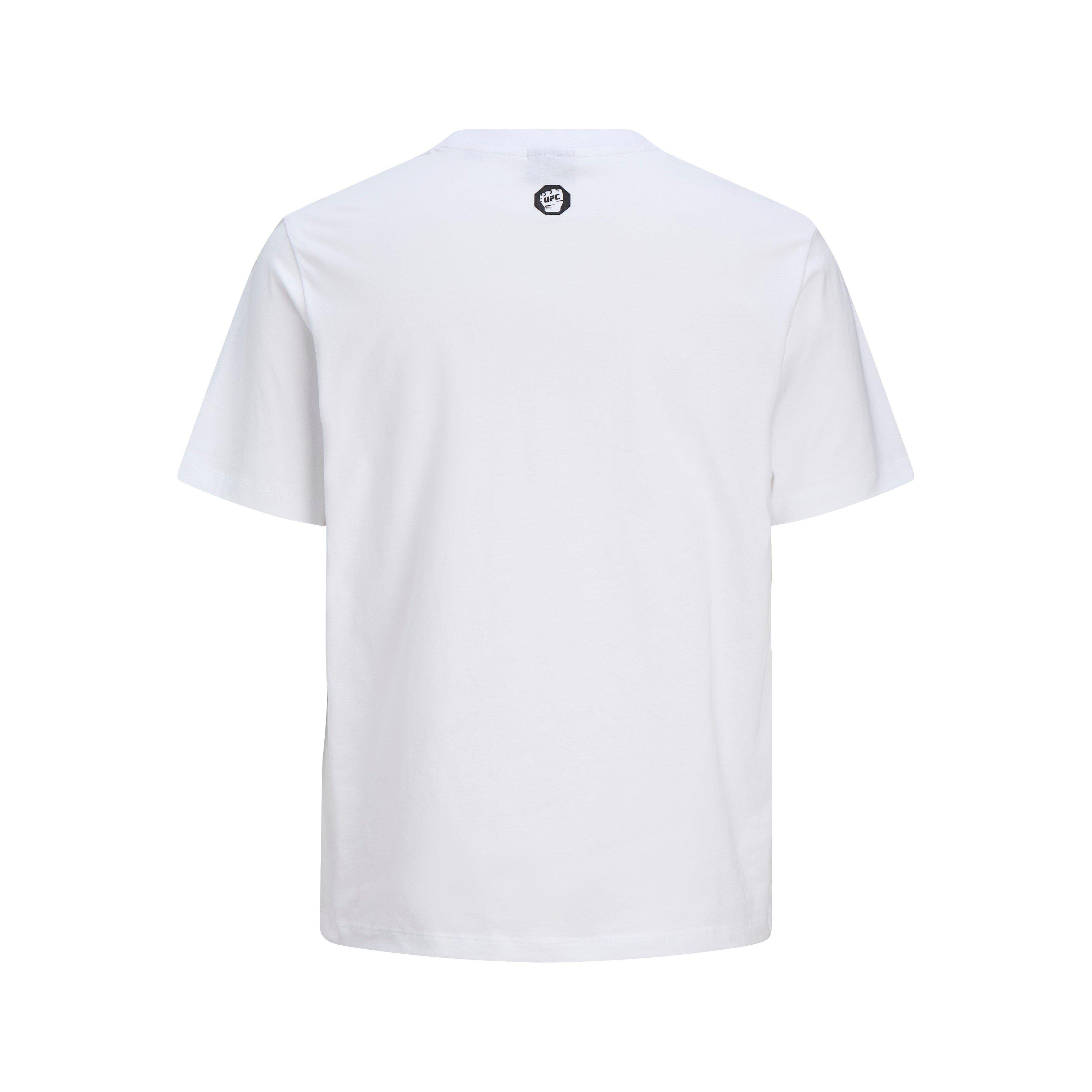 Bright White - Jack and Jones - UFC Regular Fit T-Shirt - 2