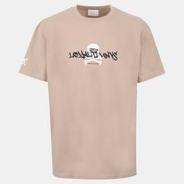 Loyalti Camo Skull Regular Fit T-Shirt