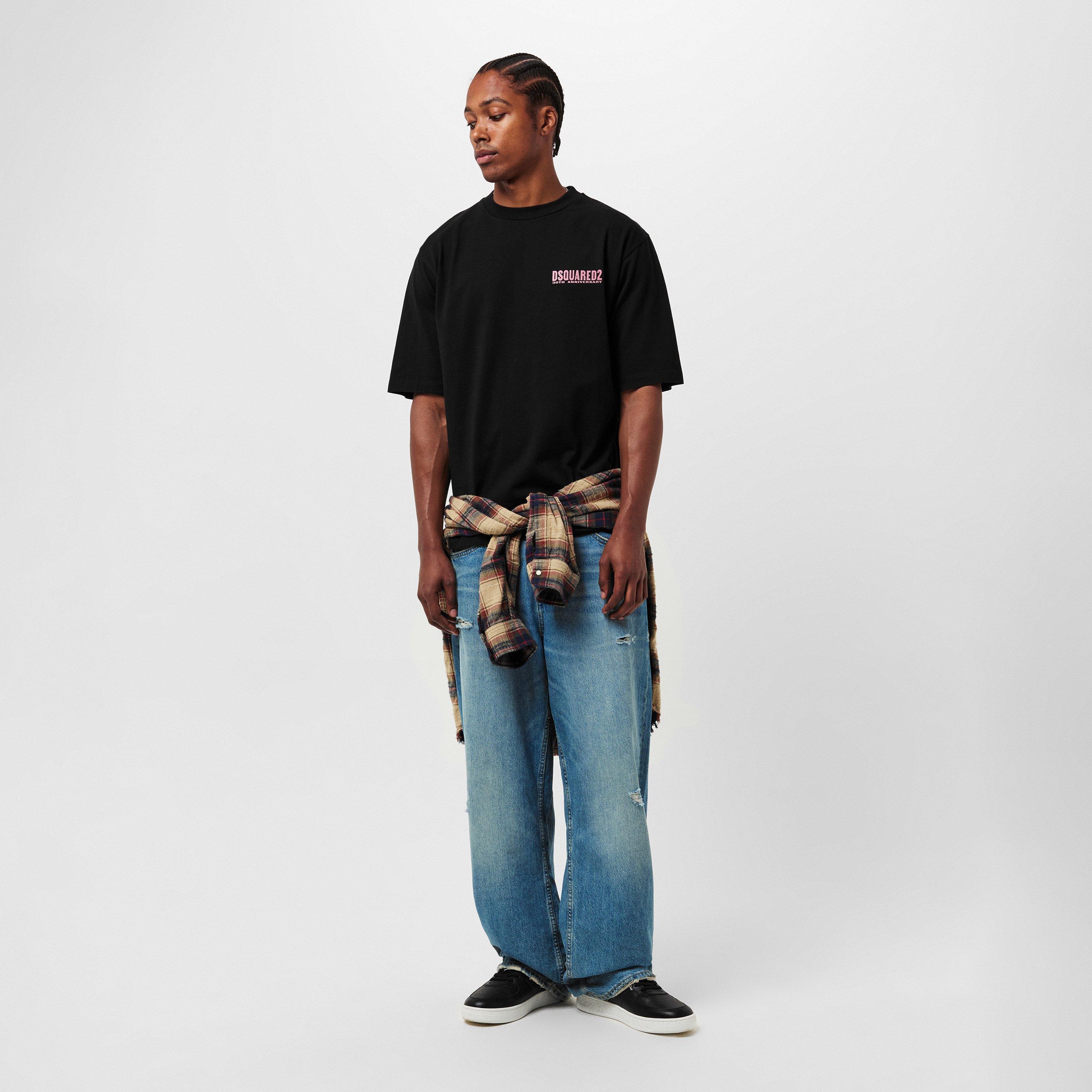 DSquared2 | Men's DSQ Loose Fit Oversized T-Shirt | Oversized T