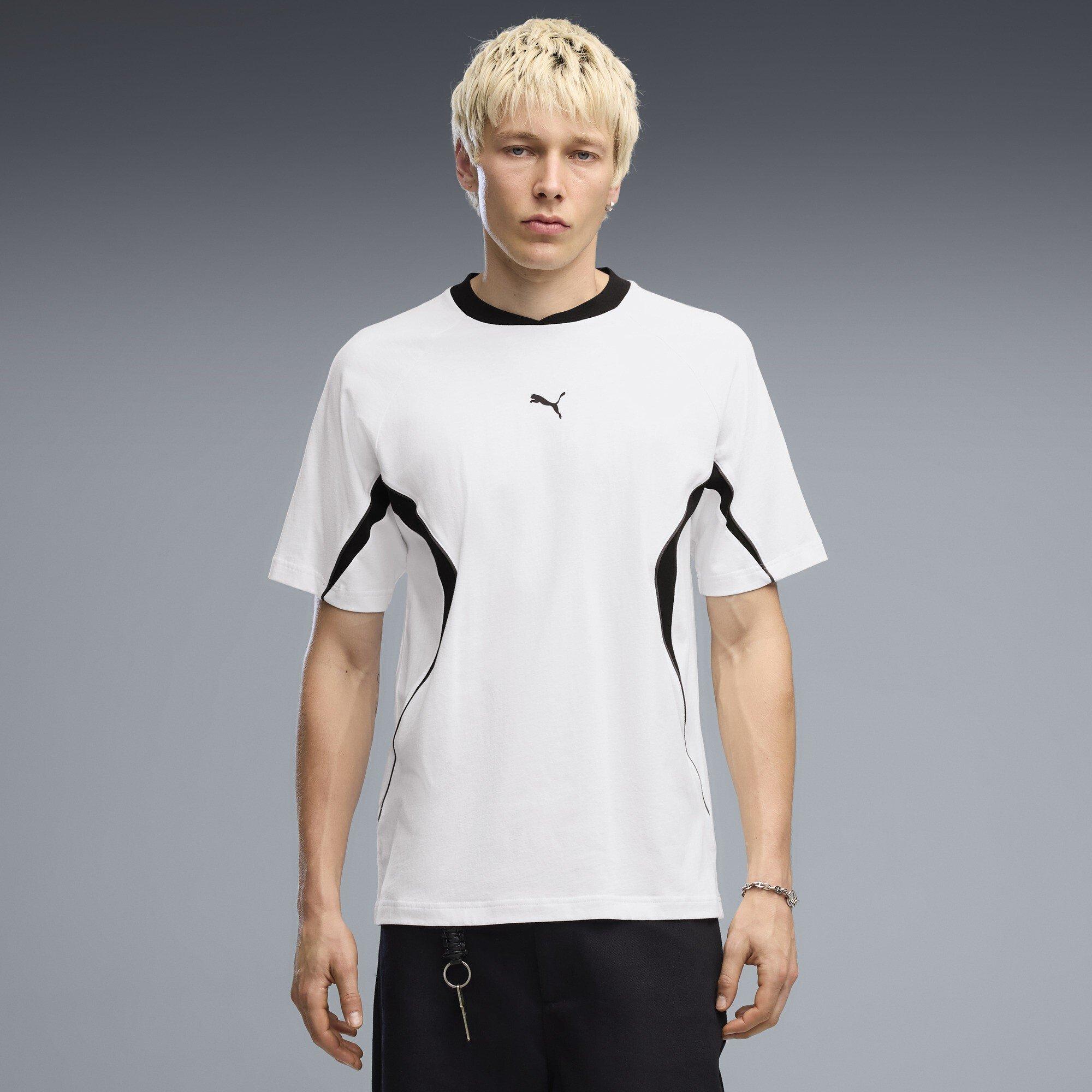 Puma White - Puma - Puma Relax Block Tee Sn64 - 3