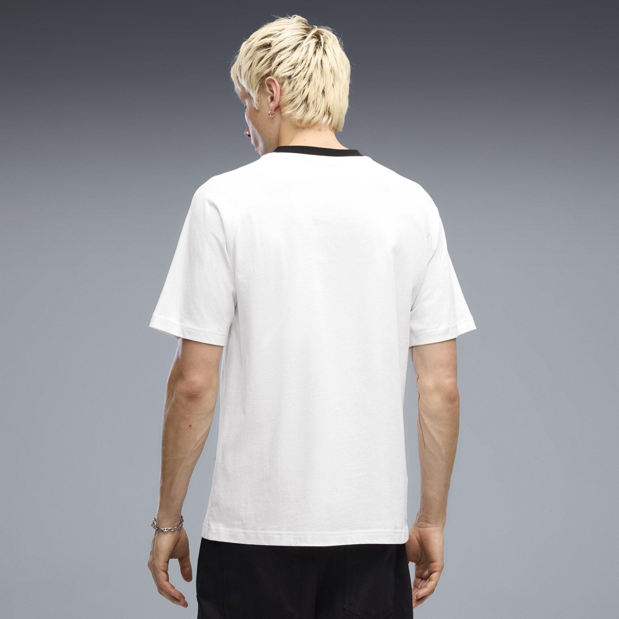 Puma White - Puma - Puma Relax Block Tee Sn64 - 4