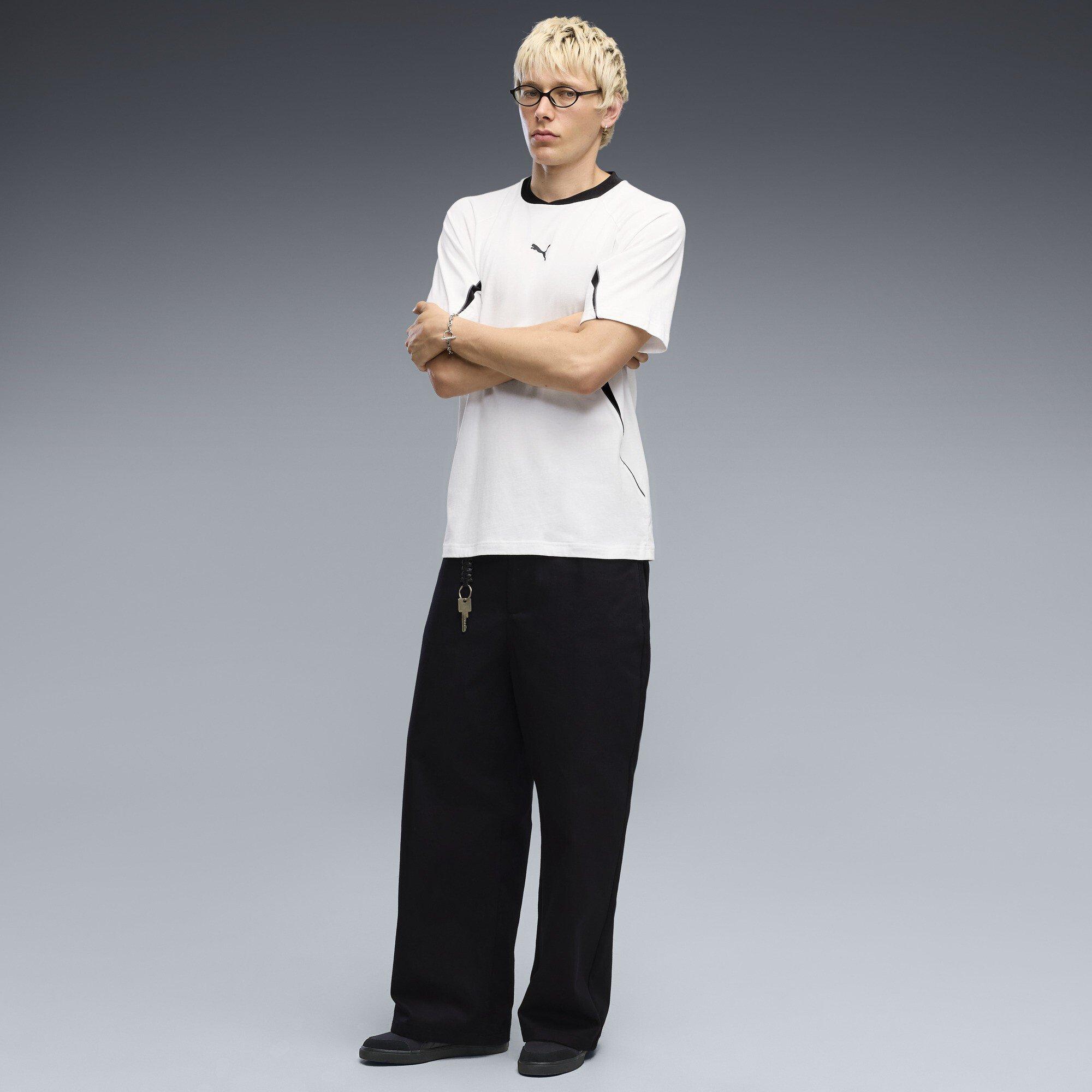 Puma White - Puma - Puma Relax Block Tee Sn64 - 5