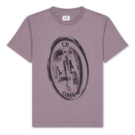 CP Company Logo Graphic Print T Shirt Junior